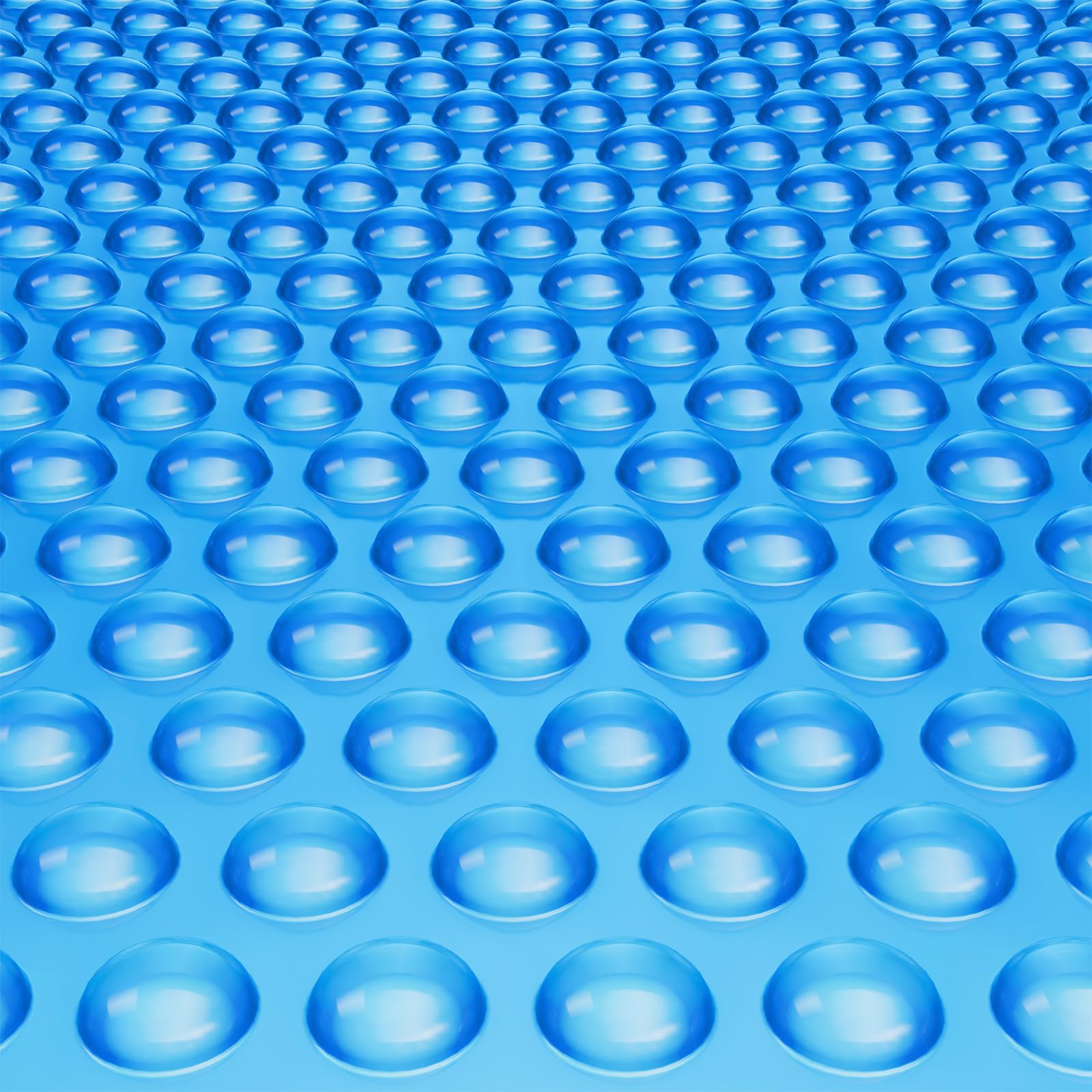 VEVOR 28x14 ft Rectangle Solar Pool Cover - 12 Mil Thick Blue Bubble Blanket for Inground & Above Ground Swimming Pools | Heat Retention & Energy Saving | Perfect for Summer Pool Heating & Winter Protection