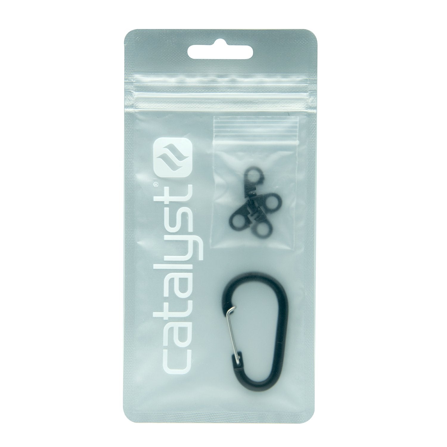 Premium Heavy-Duty Carabiner Clip with Key Ring - Durable Metal Hook for Keys, Tools, Backpacks & Outdoor Gear - Perfect for Hiking, Camping, Climbing & Everyday Carry (ECDC)