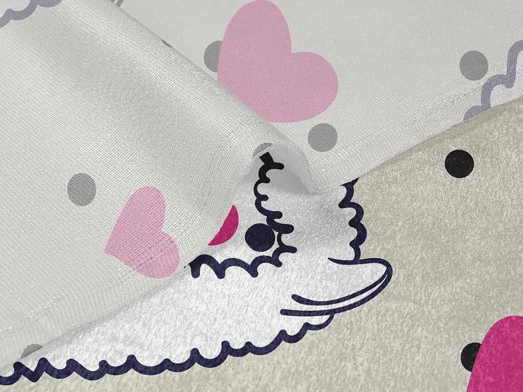 oneOone Velvet Beige Fabric for Sheep Nursery Decor & Craft Projects - 58 Inch Wide Printed Fabric by The Yard | Perfect for DIY Home Decor, Baby Room Design, and Sewing Projects