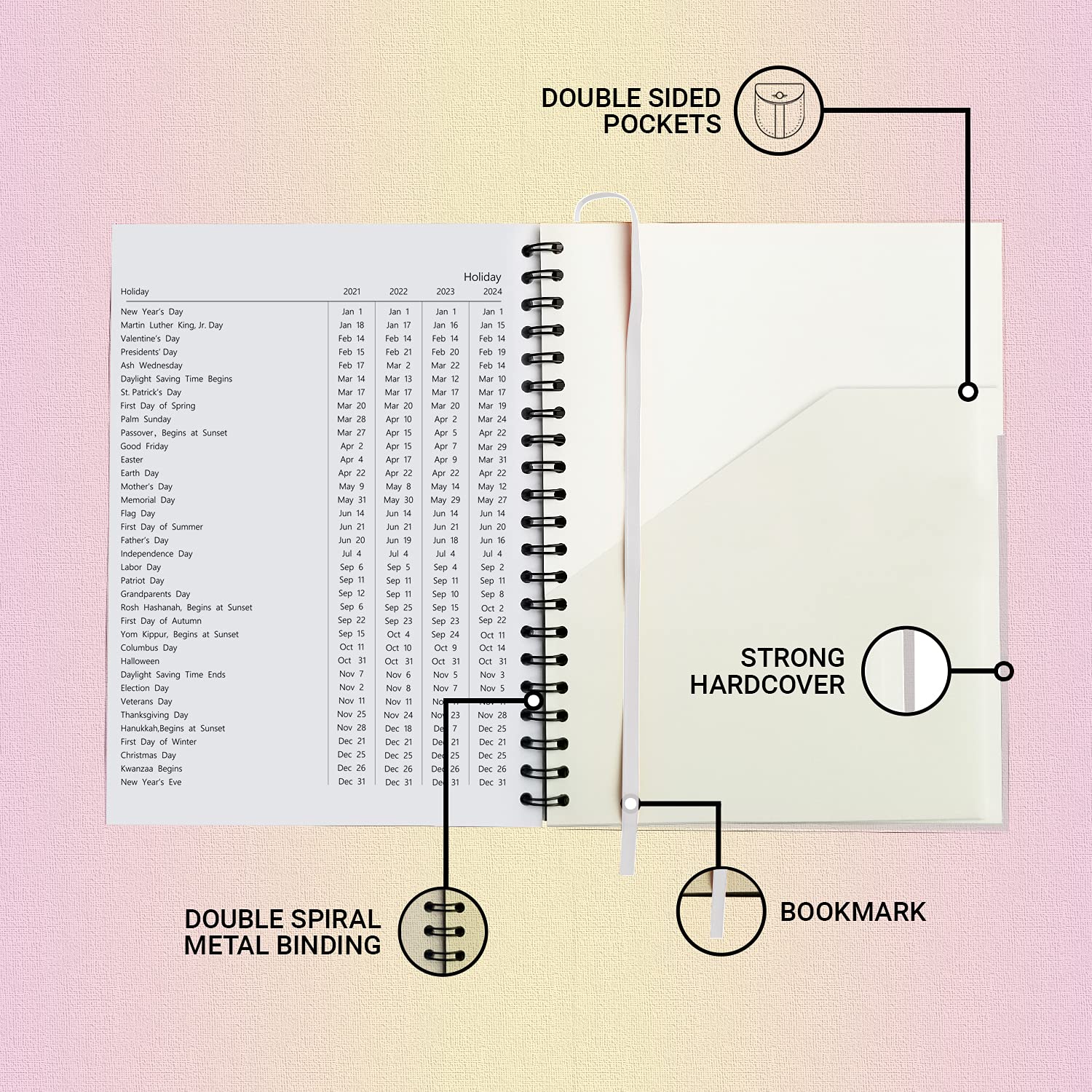 StriveZen 2024-2025 Undated Appointment Book - 7