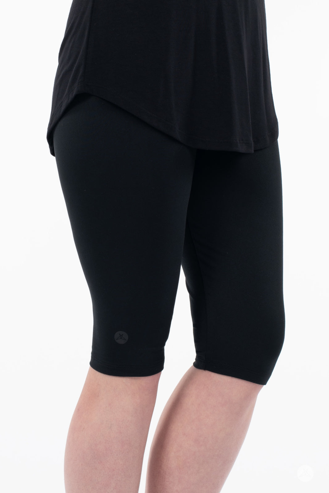 Women's Knee Length Capri Pants - Stretchy Comfort Fit for Yoga, Running & Casual Wear | High Waist Tummy Control Active Leggings
