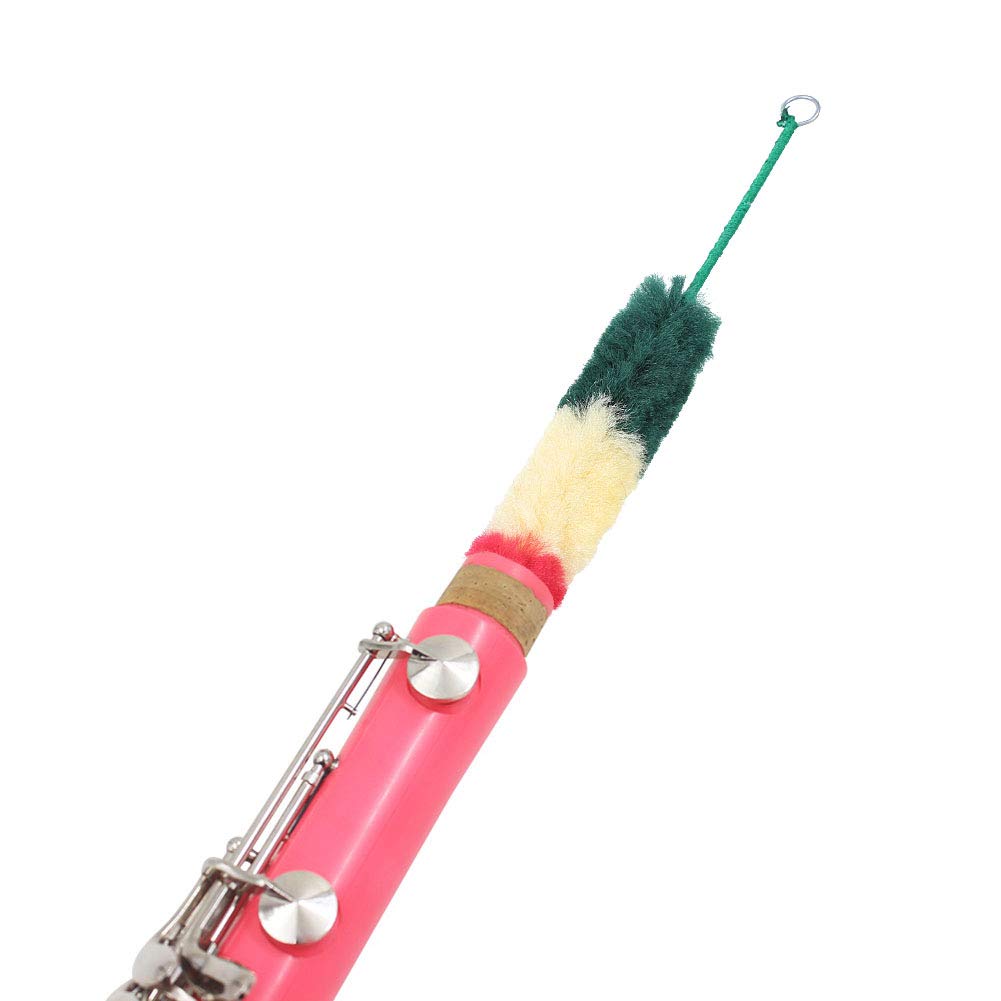 Premium Clarinet Cleaning Brush Kit - Microfiber Tenor Recorder Brush & E Pull Through Cleaner for Clarinet and Wind Instruments | Soft Cleaning Tools for Professional Maintenance and Performance