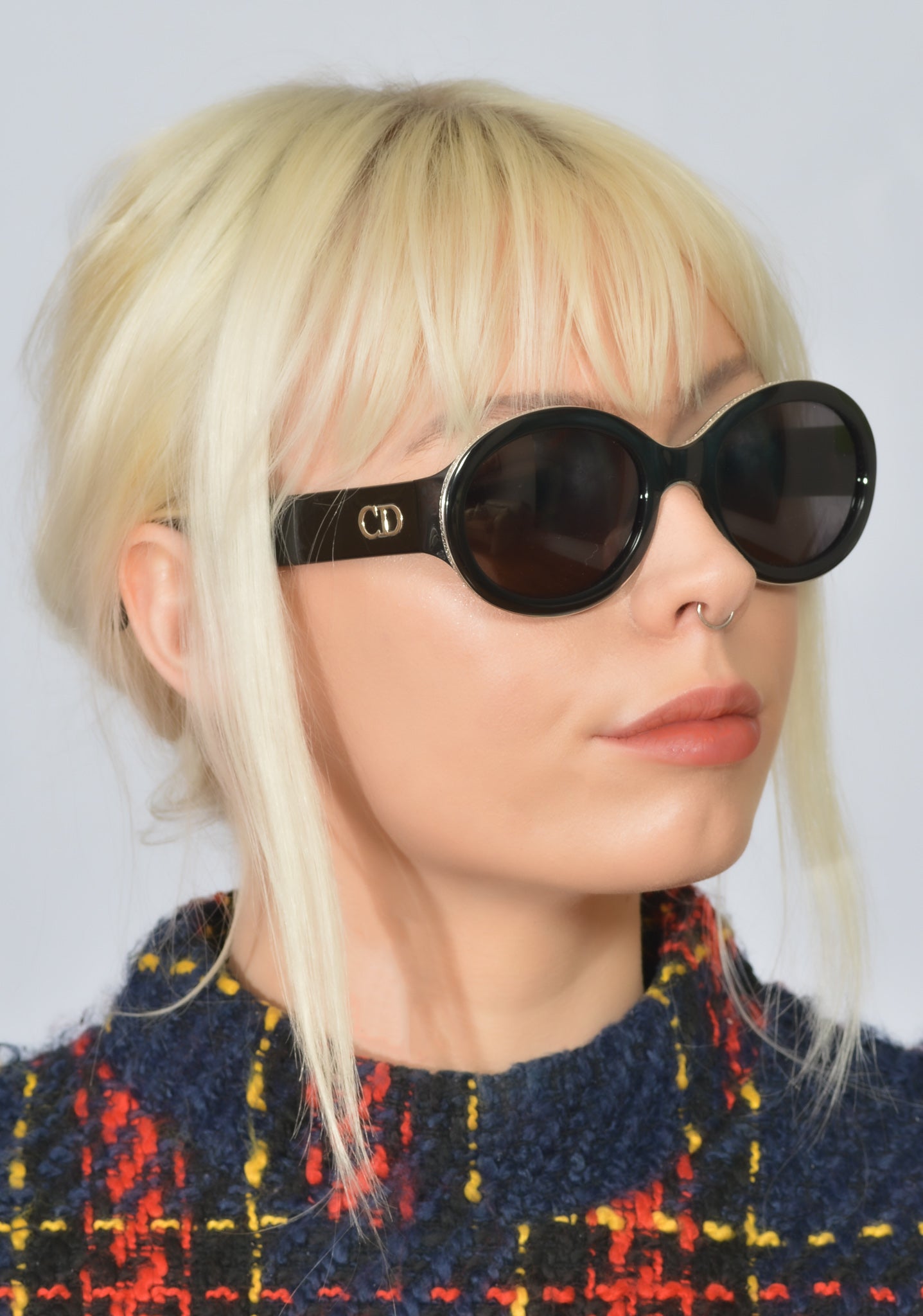 Christian Dior Rondior 97C Sunglasses - Luxury Designer Shades for Women & Men | Perfect for Fashion, Beach & Outdoor Activities