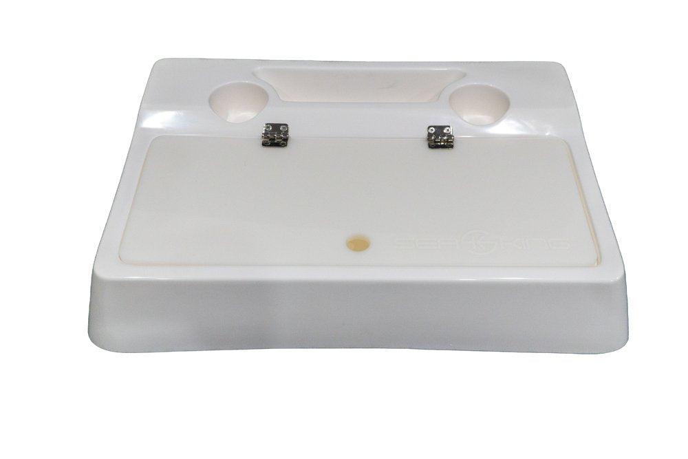 SeaKing Heavy Duty Bait Board - Non-Slip Cutting Surface for Fishing & Boating | Portable Fish Cleaning Station with Drain Holes | Perfect for Anglers, Camping & Outdoor Adventures