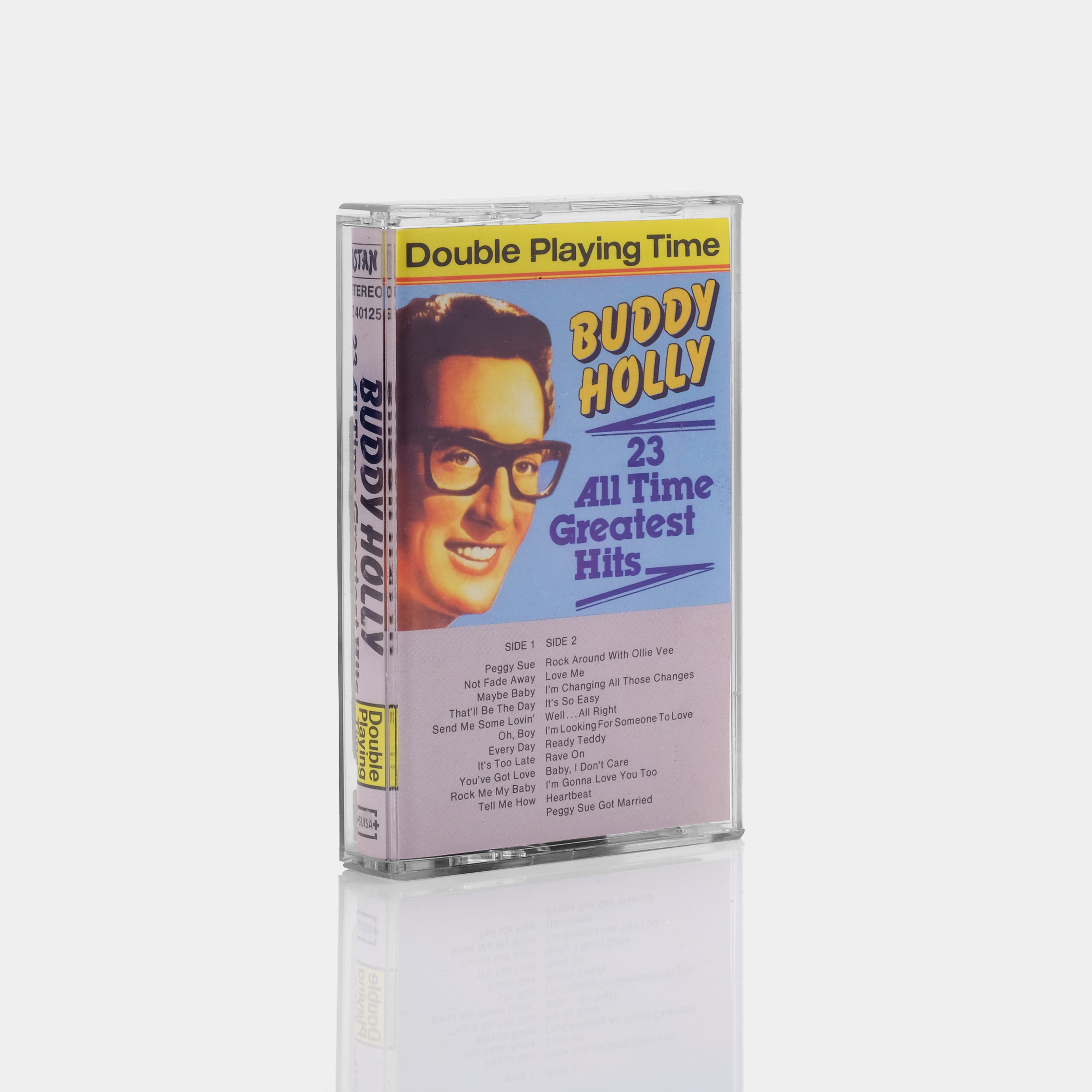 Buddy Holly 23 All Time Greatest Hits Cassette Tape - Vintage Music Collection for Car, Home & Retro Music Lovers - Perfect for Road Trips, Parties & Nostalgic Listening