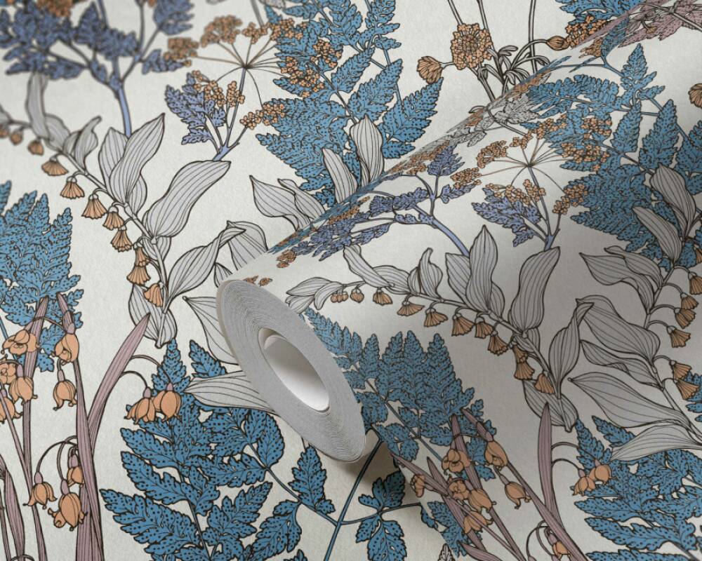 Floral Impression Florals in the Woods - Beautiful Floral Wall Art for Home Decor, Perfect for Living Room, Bedroom & Office