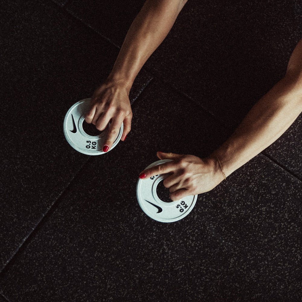 Nike Strength Change Plates - Sold Individually | Olympic Weight Plates for Home & Gym Workouts | Perfect for CrossFit, Powerlifting & Strength Training