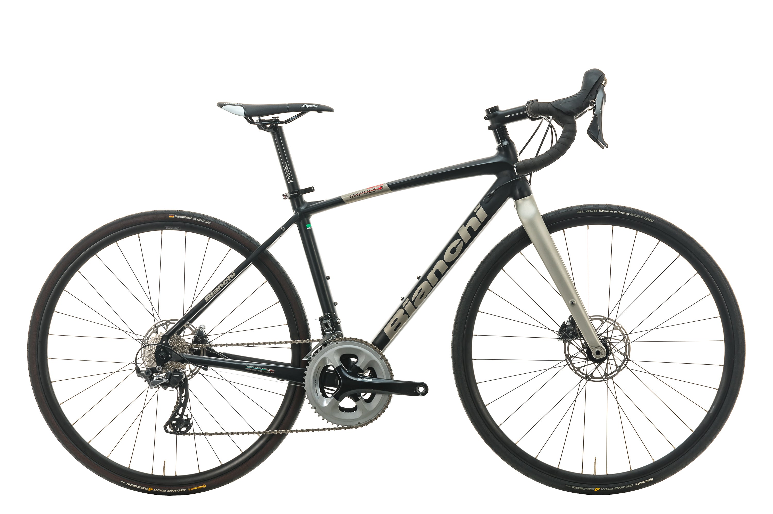 Bianchi Impulso Allroad GRX 810 Road Bike 2019 - 50cm Gravel Bike for Men & Women | Perfect for Commuting, Adventure Riding & Long-Distance Cycling