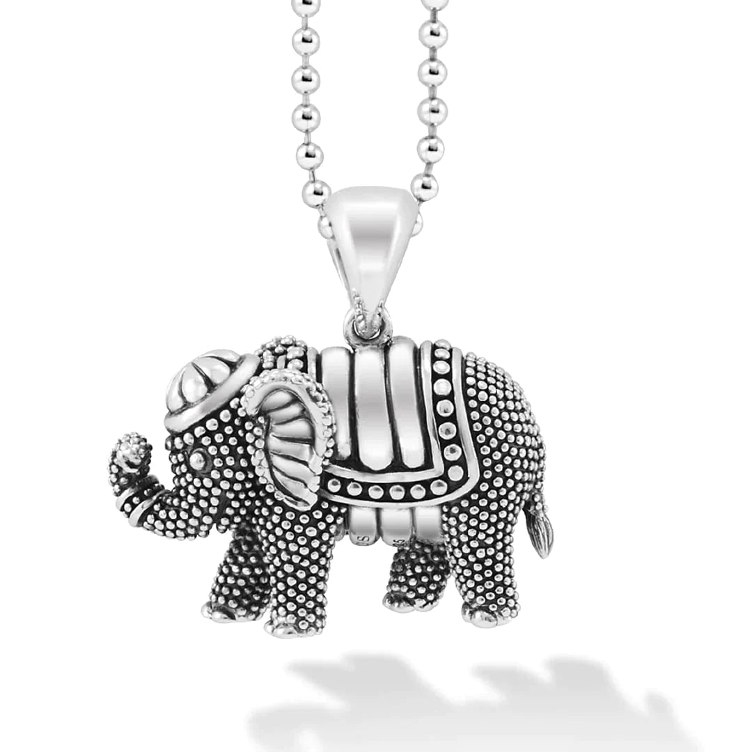 Elephant Pendant Necklace - Sterling Silver Elephant Jewelry for Women, Dainty Animal Necklace for Everyday Wear - Perfect Gift for Birthday, Anniversary & Special Occasions