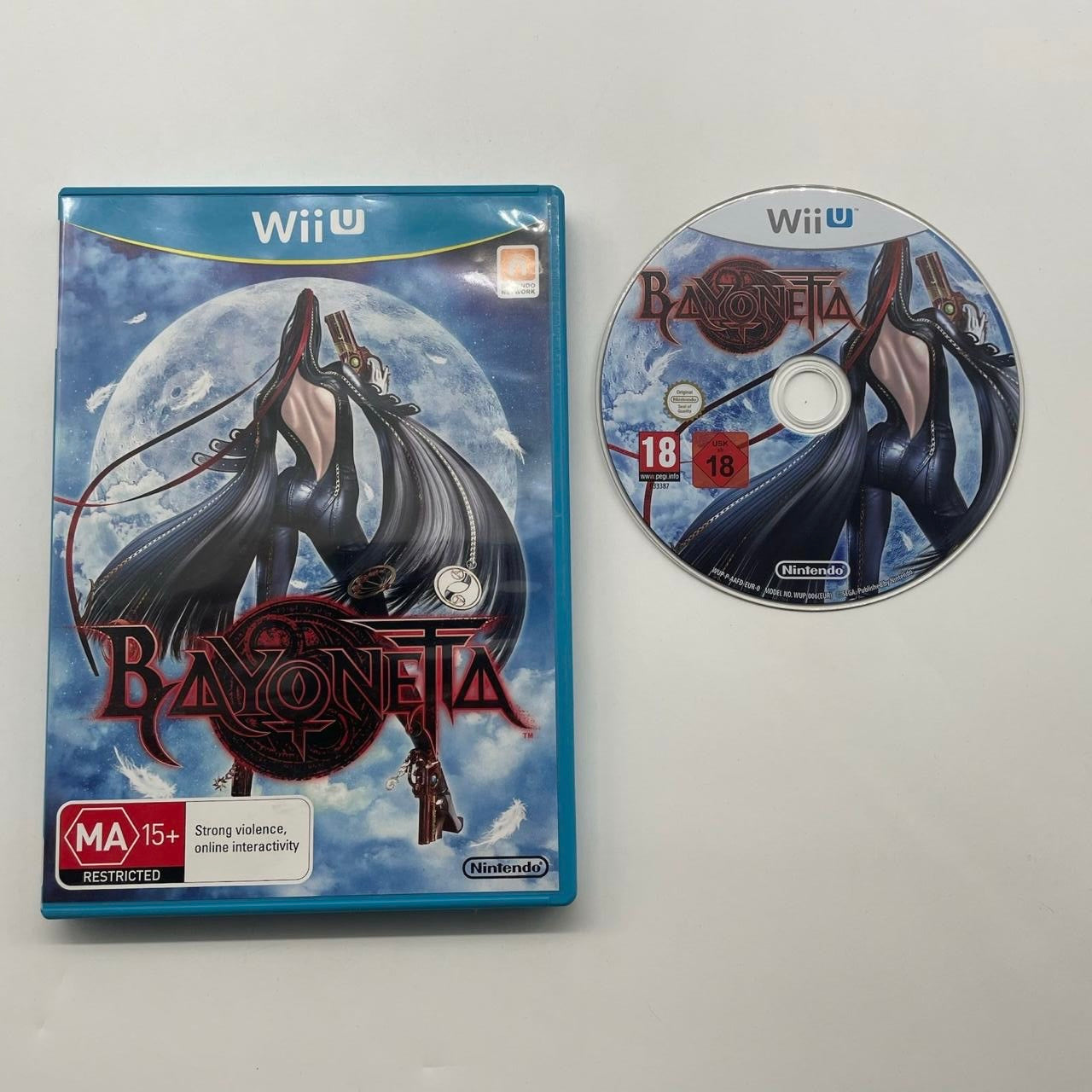 Bayonetta Action Game for Nintendo Wii U - PAL Version | Intense Combat & Stunning Graphics | Perfect for Adventure & Action Game Lovers