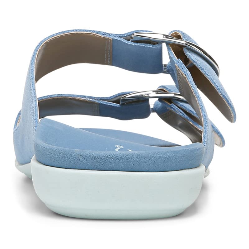 Vionic Women's Mirage Corlee Casual Slip-On Slide Sandals - Orthotic Arch Support Comfort Sandals with Three-Zone Cushioning | Perfect for Beach, Poolside & Summer Walking