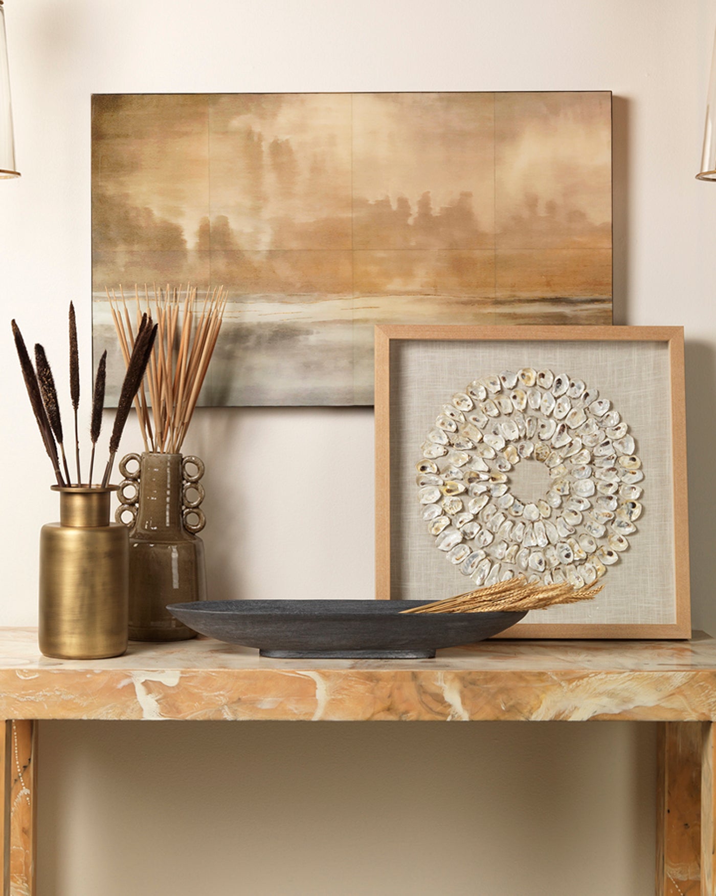 Elegant Long Oval Bowl in Grey Marble - Perfect for Home Decor, Kitchen Serving, and Dining Table Centerpiece