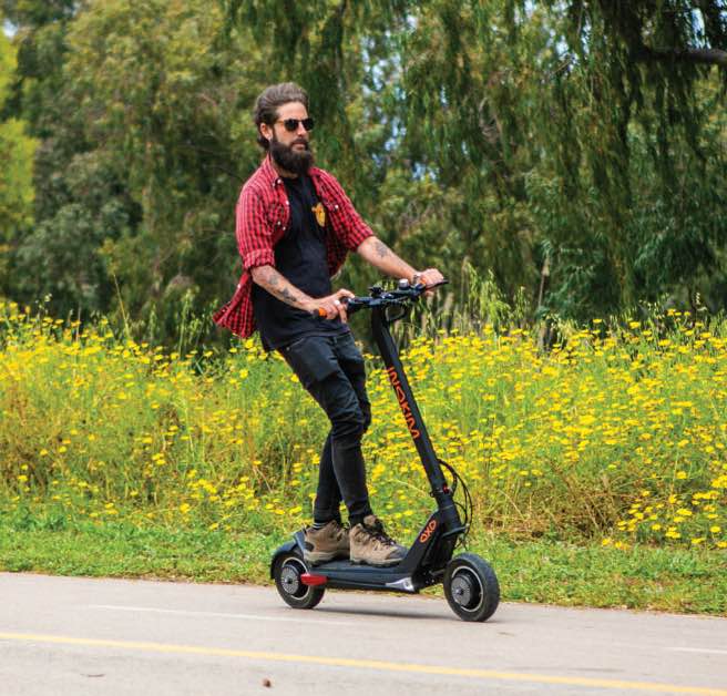 Inokim OXO Electric Scooter - 500W Motor, 40 Mile Range, Foldable & Portable - Perfect for Commuting, City Travel & Urban Adventures