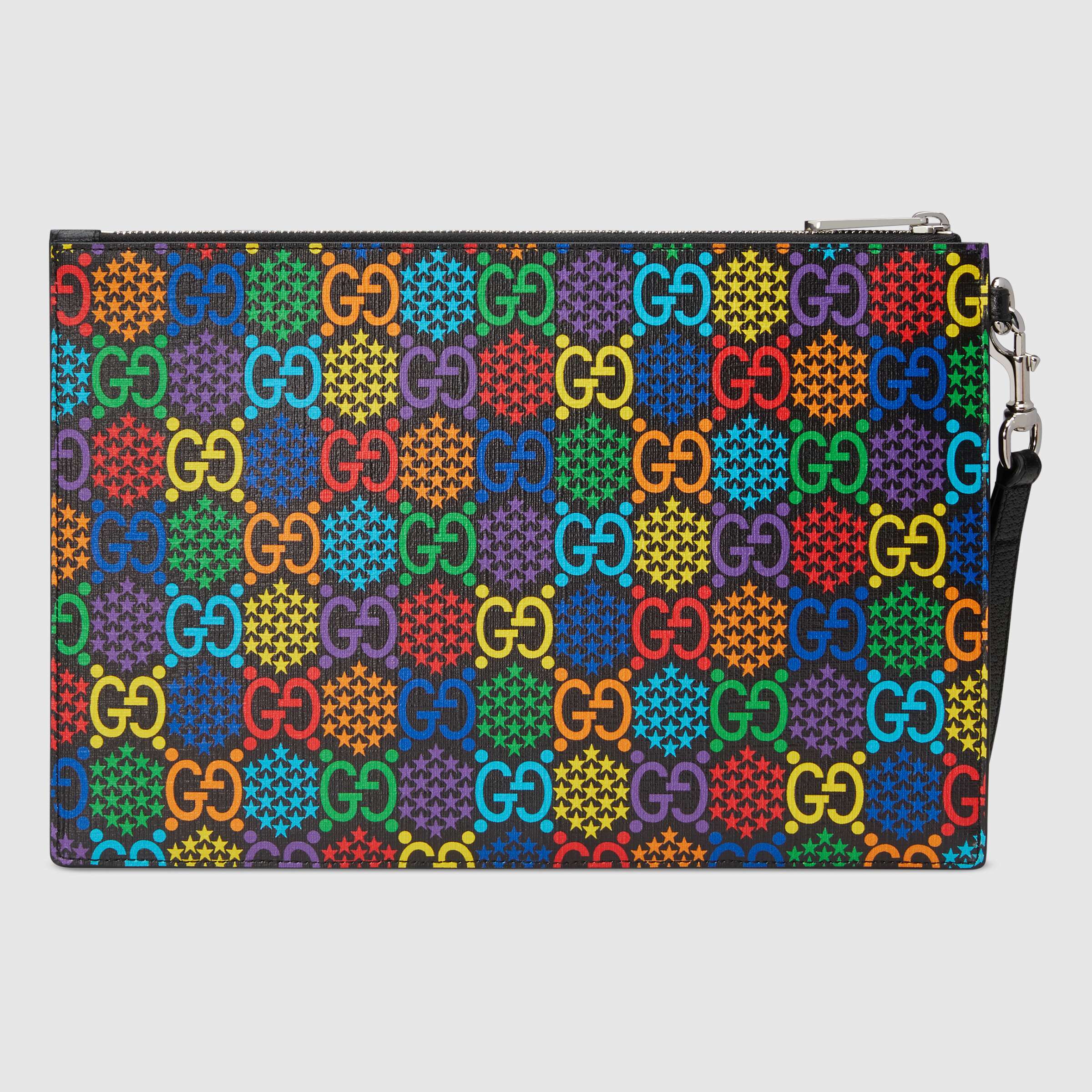Gucci GG Psychedelic Pouch - Designer Crossbody Bag for Women | Luxury Fashion Accessory for Parties, Travel & Everyday Use