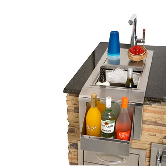 Versatile 14-Bar Sink System for Bartenders – Alfresco Versa Sinks | Perfect for Outdoor Bars, Catering Events & Commercial Kitchens