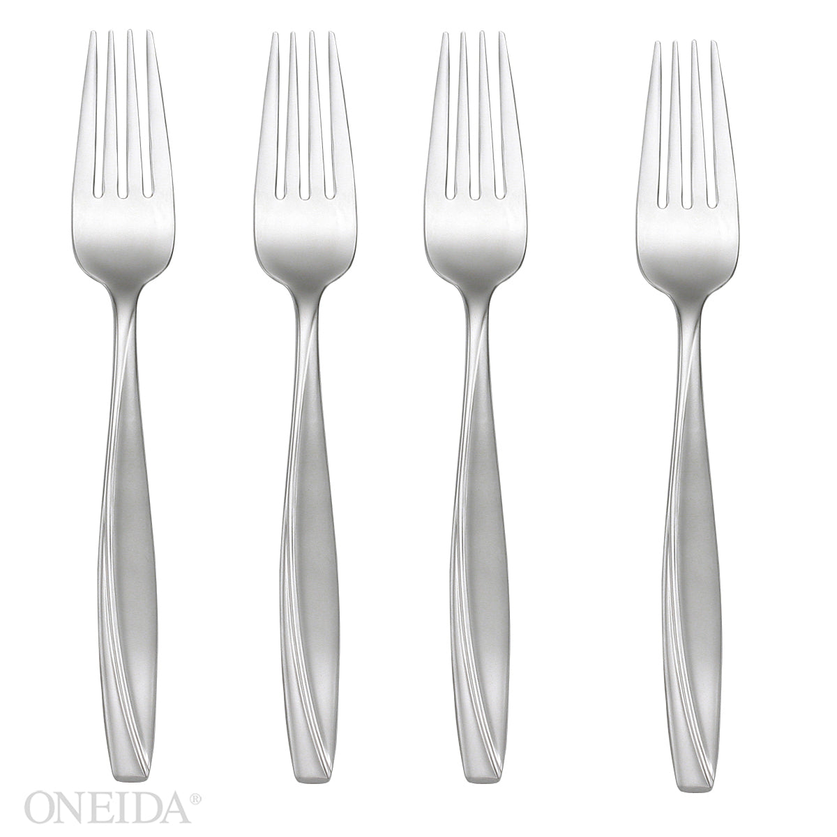 Camlynn Mirror Finish Stainless Steel Dinner Fork Set of 4 - Elegant Flatware for Formal Dining, Wedding Gifts & Home Entertaining