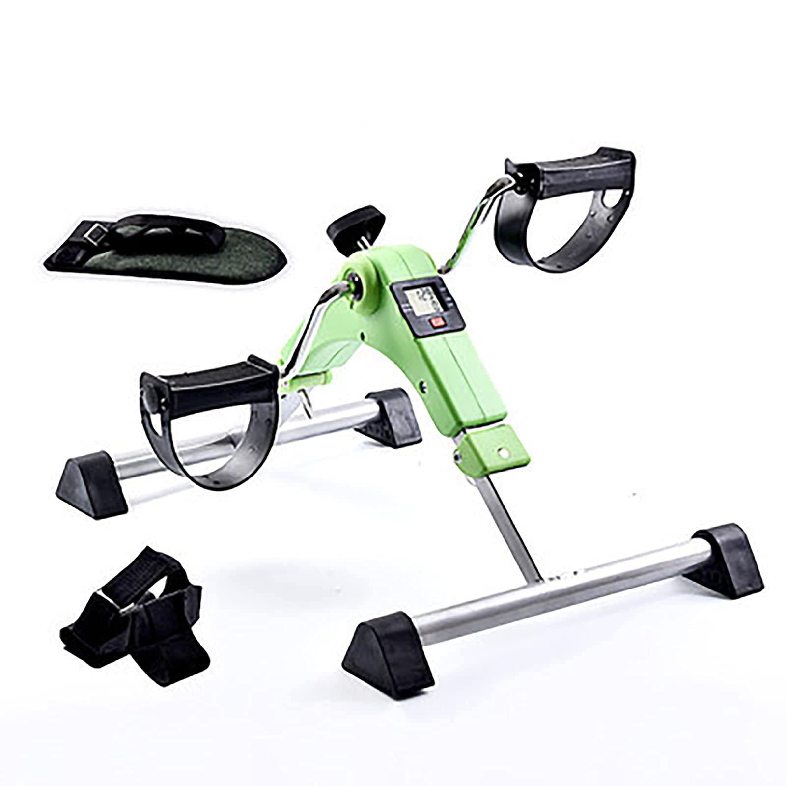 Mini Exercise Bike for Home - Portable Indoor Cycling Bike with LCD Display | Cardio Workout Equipment for Small Spaces | Perfect for Home Gym, Office & Apartment Fitness