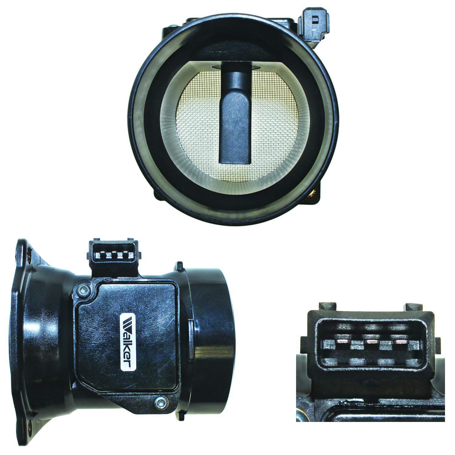 Walker Products 245-1202 Mass Air Flow Sensor Assembly - Replacement MAF Sensor for Improved Engine Performance - Compatible with Multiple Car Models - Ideal for DIY Auto Repair & Maintenance