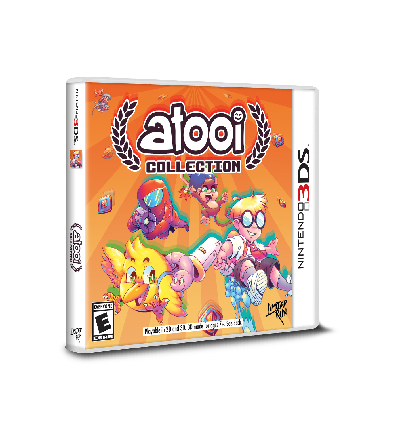 Atooi Collection for Nintendo 3DS - Retro Game Bundle with Exclusive Titles - Perfect for Gaming Enthusiasts & Collectors