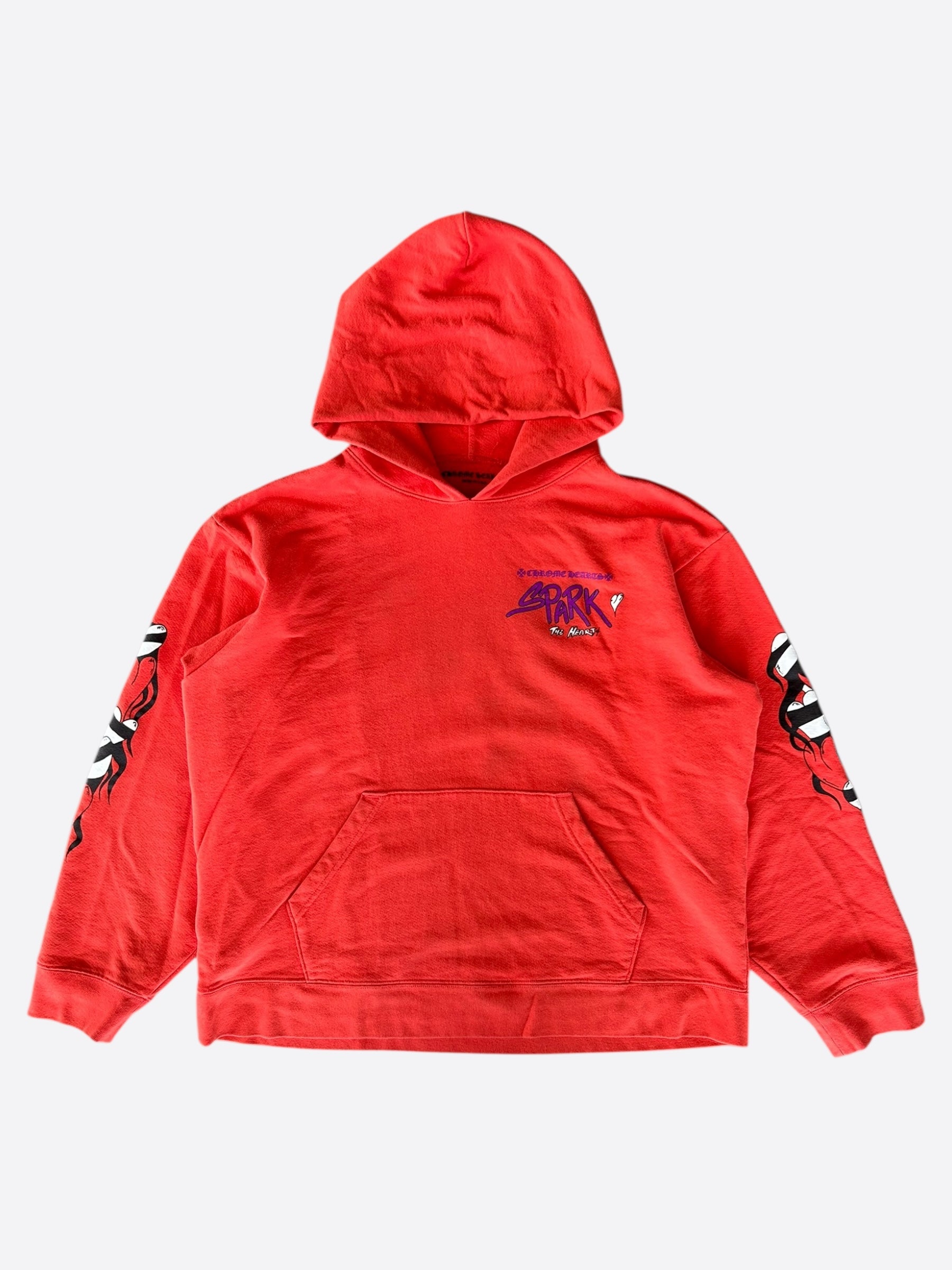 Chrome Hearts Matty Boy Red Spark Hoodie - Stylish Streetwear for Men & Women | Perfect for Casual Outfits, Concerts & Urban Fashion