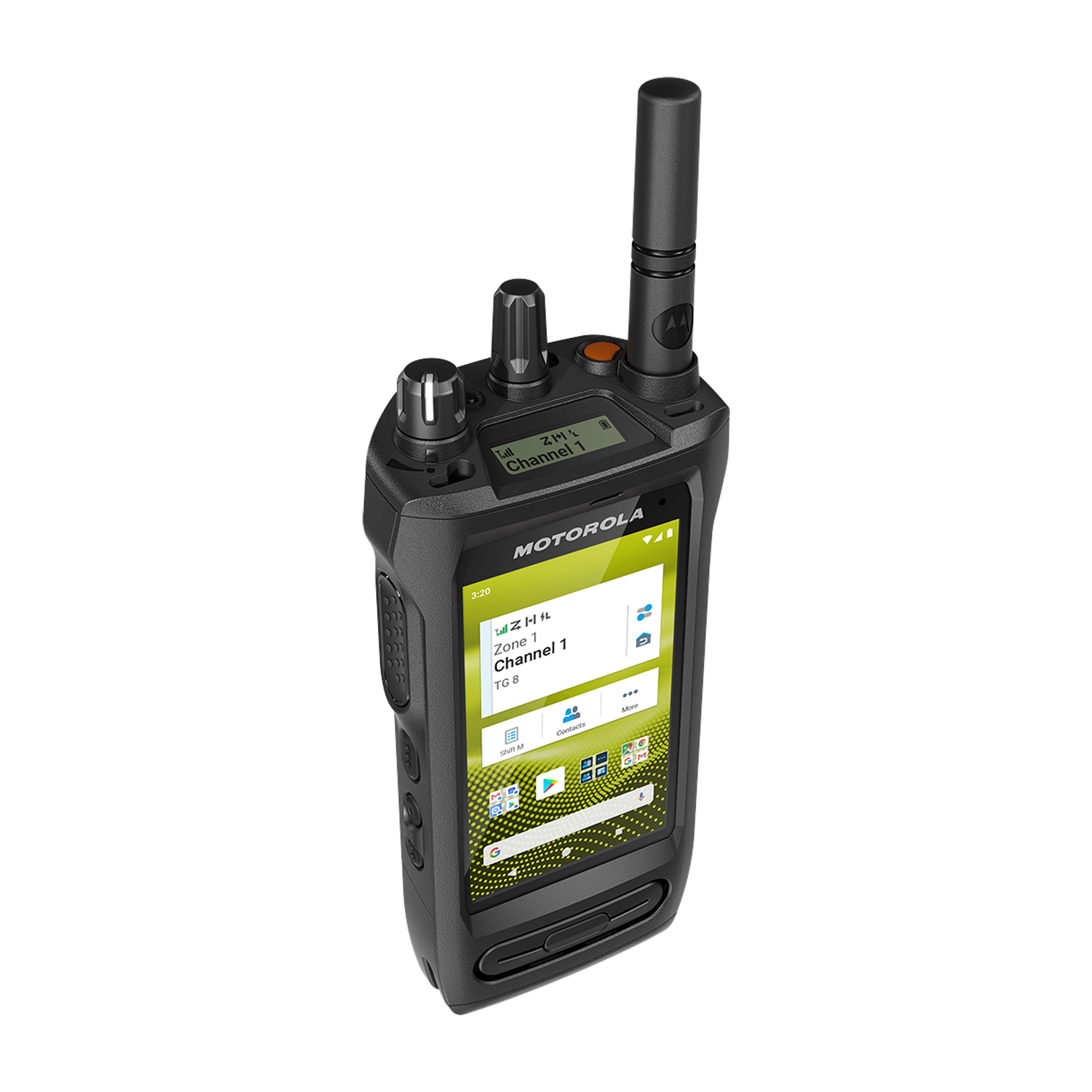 Motorola ION Portable Smart Radio - Two-Way Walkie Talkie with Long Range, Rechargeable Battery & Weatherproof Design for Outdoor Adventures, Camping, Hiking & Emergency Communication