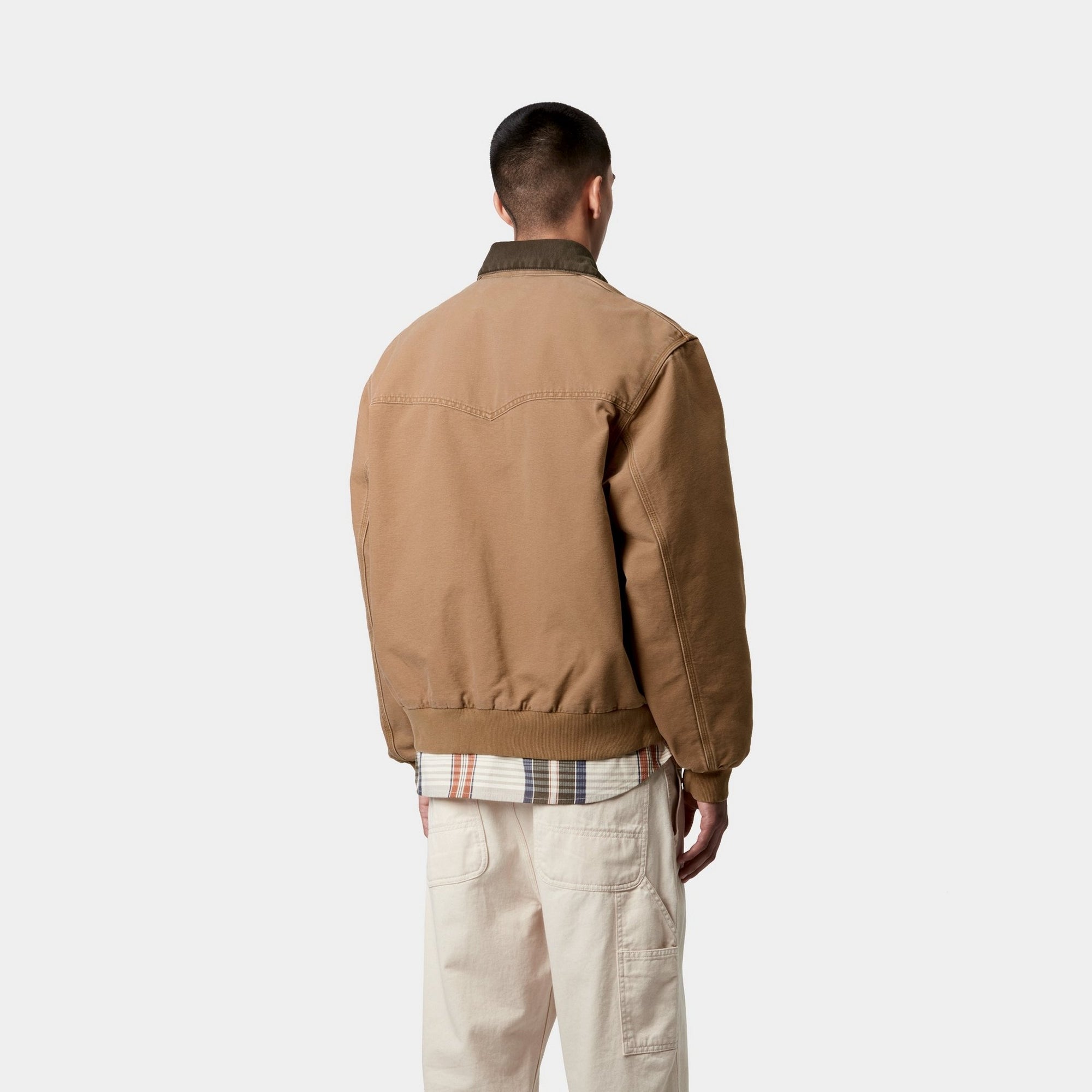 Hamilton Brown Santa Fe Jacket - Winter Warm Tobacco Canvas Coat for Men | Outdoor Hiking, Camping & Casual Winter Wear