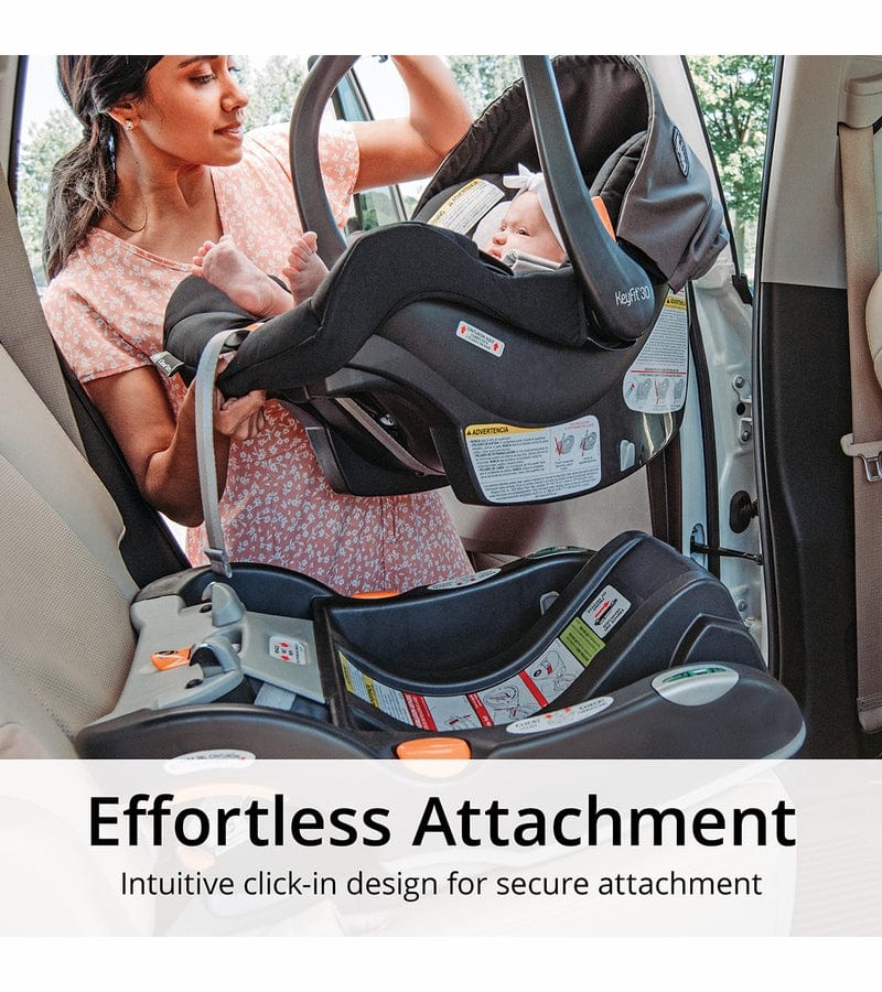 Chicco KeyFit 30 ClearTex Infant Car Seat - Lightweight & Safe Baby Car Seat for Newborns to 30 lbs | Perfect for Travel, Daily Commute & Family Outings