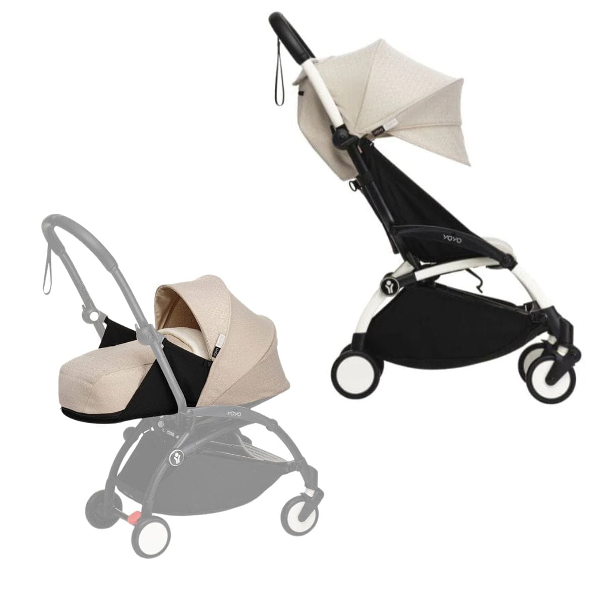 Stokke YOYO3 0+ & 6+ Complete Baby Stroller - Lightweight Travel Stroller for Newborns to Toddlers | Perfect for Air Travel, City Walks & Everyday Use