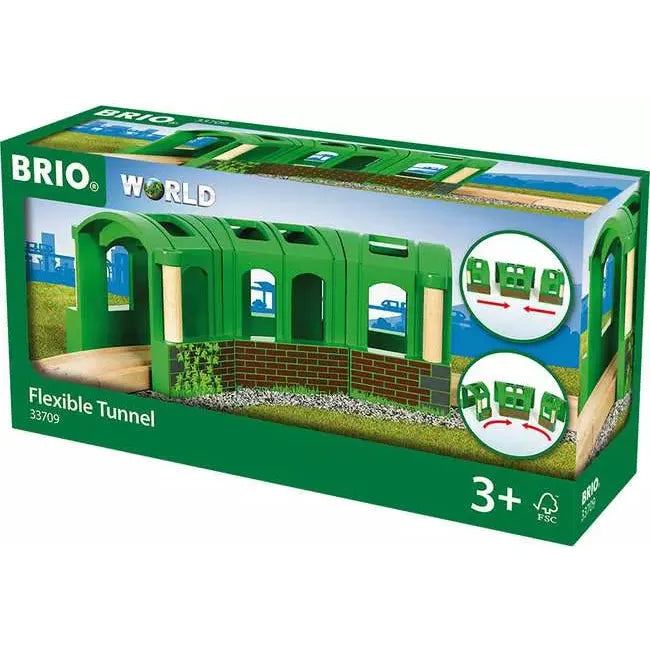 Brio Flexible Tunnel - Expandable Play Tunnel for Kids, Durable & Safe Crawling Toy for Indoor & Outdoor Use - Perfect for Playtime, Obstacle Courses, and Sensory Play Activities