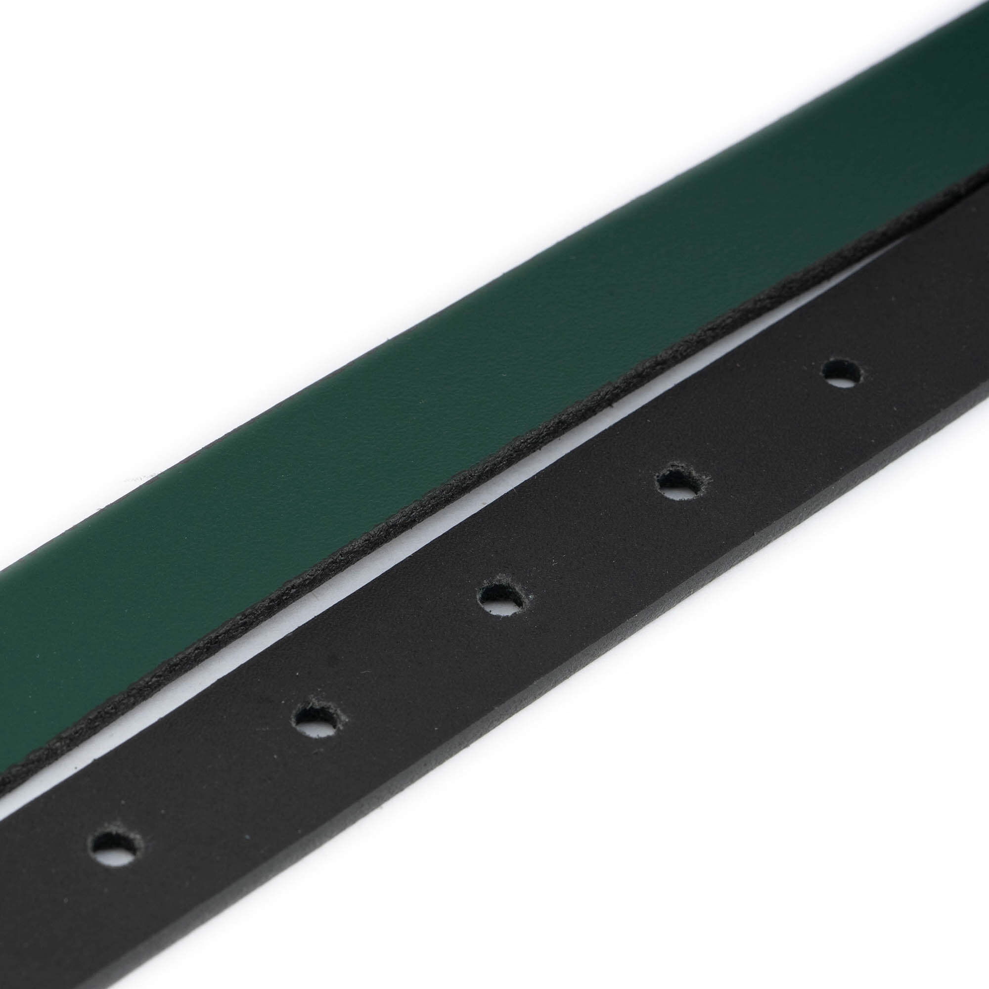 2.0 cm Forest Green Leather Belt Strap for Ferragamo Buckles - Women's Replacement Belt for Salvatore Ferragamo Buckles | Perfect for Office, Casual Wear & Fashion Accessories