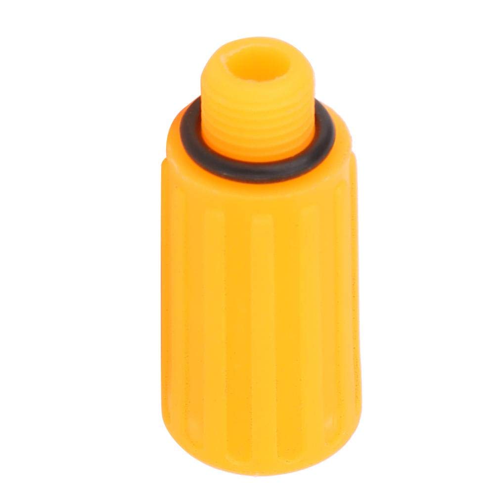 5-Pack 0.35 Inch Orange Air Compressor Vent Rods - Oil Suction Hole Breather for Air Pump Heads - Durable Compressor Accessories for Industrial, Automotive & HVAC Systems