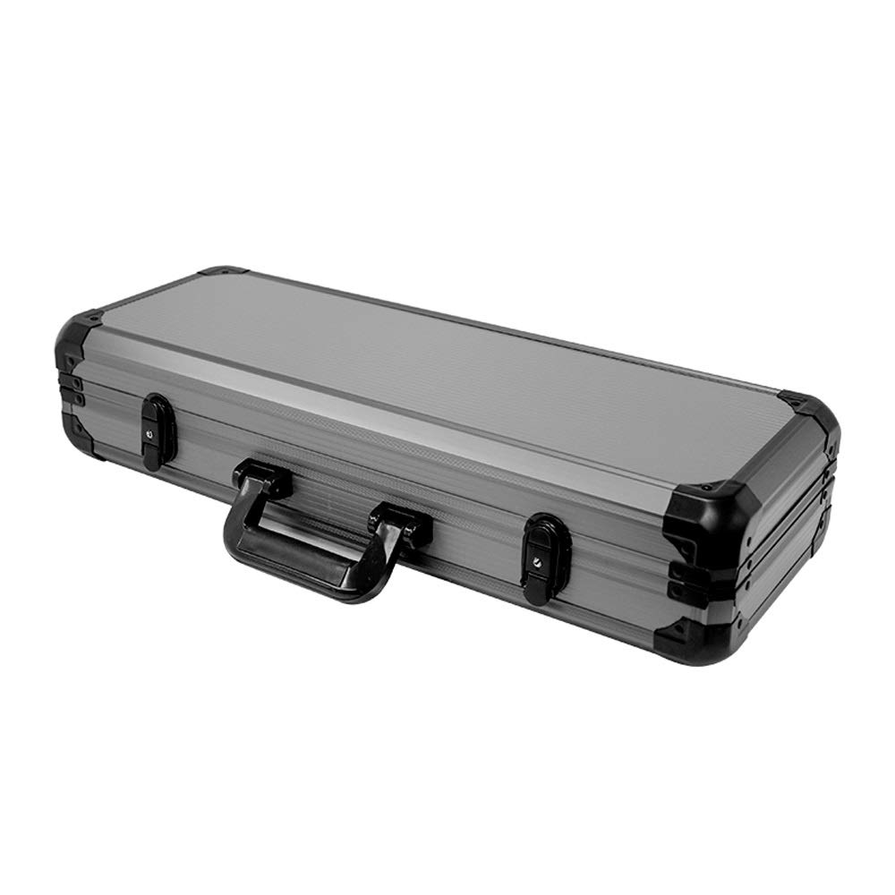 Premium Aluminum Poker Chip Case - 1000 Capacity Casino Texas Hold'em Chip Storage Box with Secure Lock | Perfect for Home Games, Casino Nights & Poker Tournaments