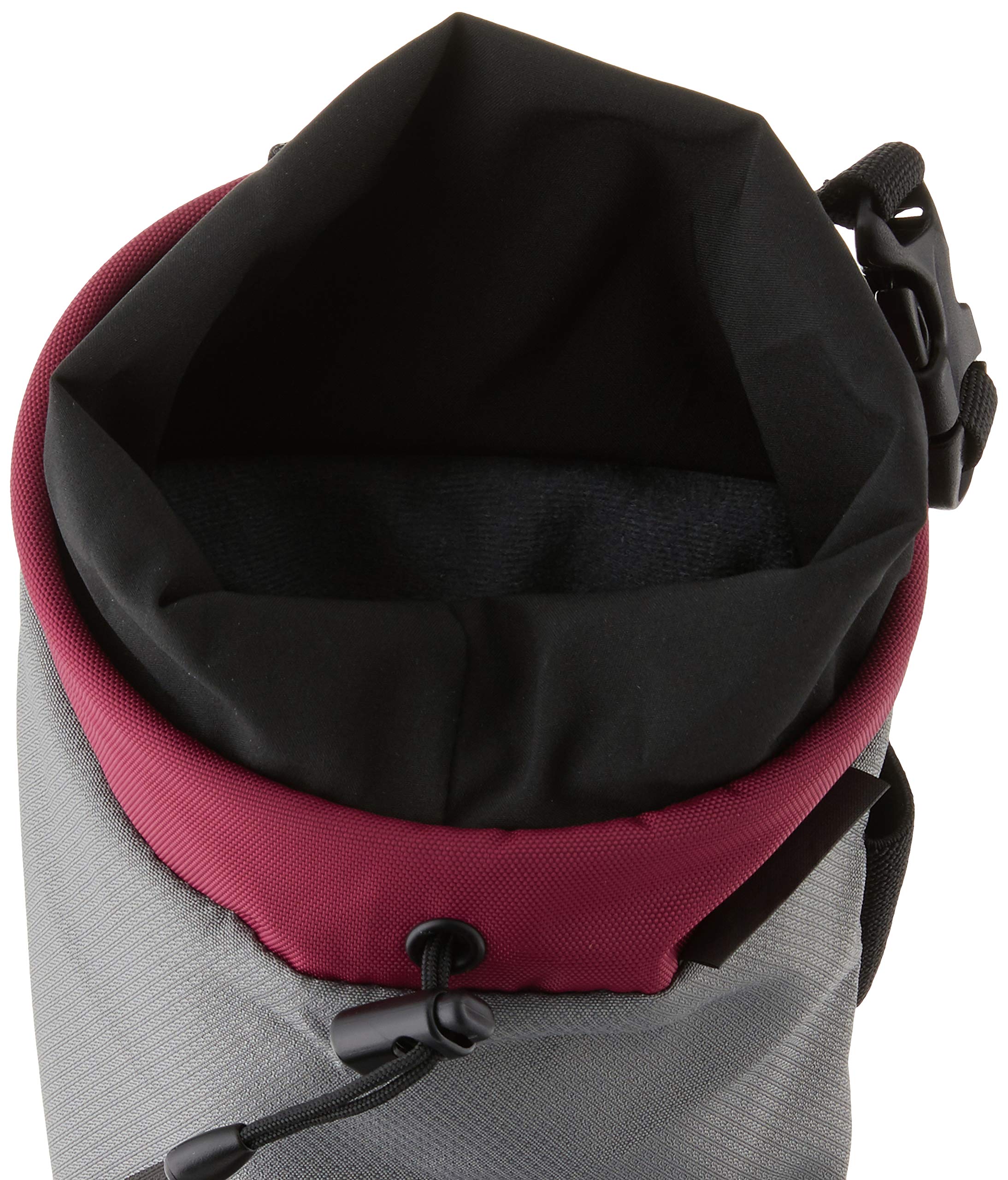 Black Diamond Repo Chalk Bag - Light Gray Climbing Chalk Pouch for Rock Climbing & Bouldering | Medium/Large Size | Perfect for Gym Training & Outdoor Adventures