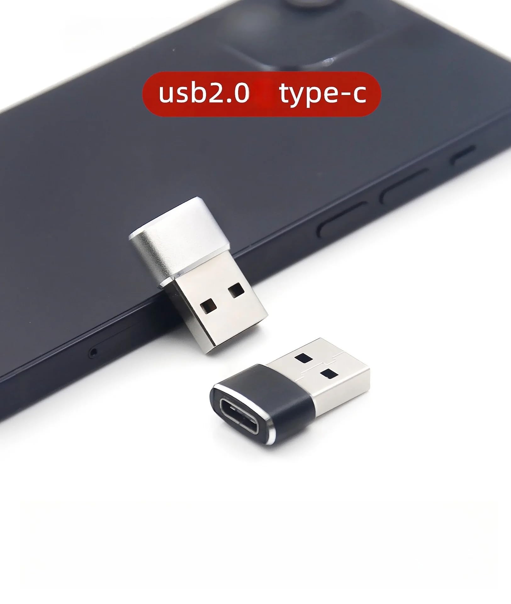 USB A to Type C Cable Adapter (3 Pack) - Fast Charging & Data Sync for Smartphones, Tablets, Laptops - Perfect for Home, Office & Travel Use