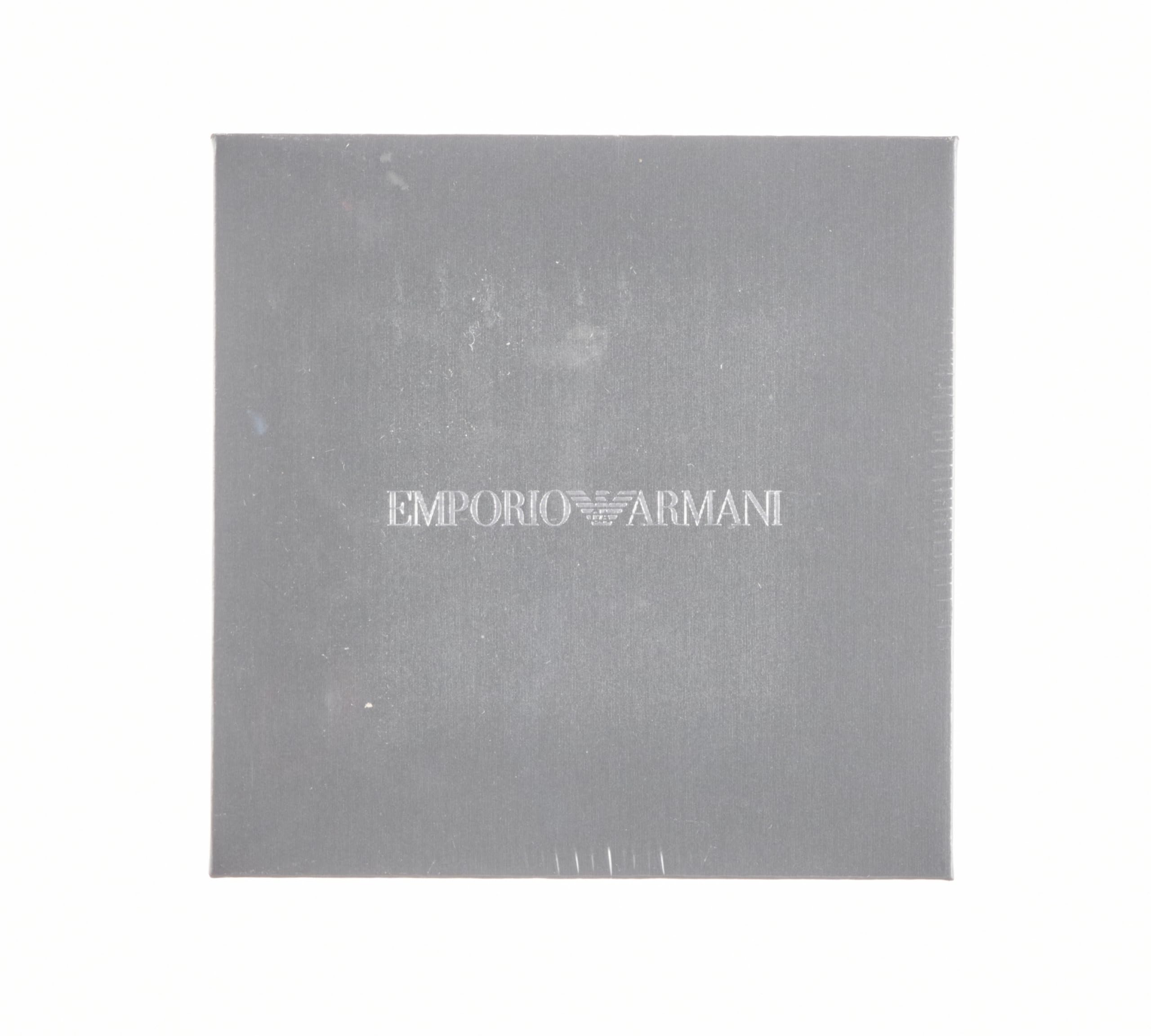 Emporio Armani Men's Stainless Steel Watch with Three-Hand Date Display - 43mm Case | Perfect for Business, Casual Wear & Special Occasions