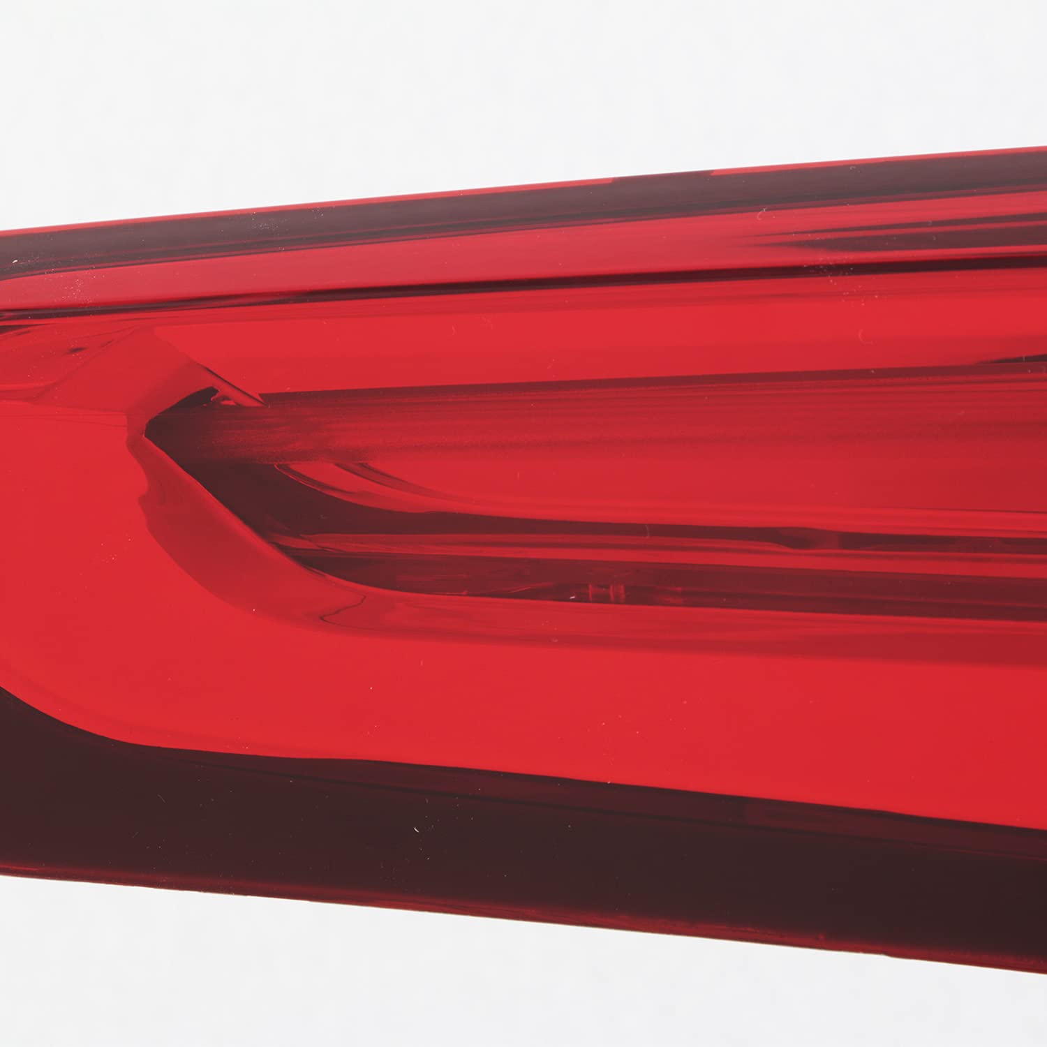 AKKON Full LED Tail Lights for 2017-2019 Cadillac XT5 - OE Style Red Lens Left Driver Side Assembly - Perfect for Night Driving & Car Upgrades