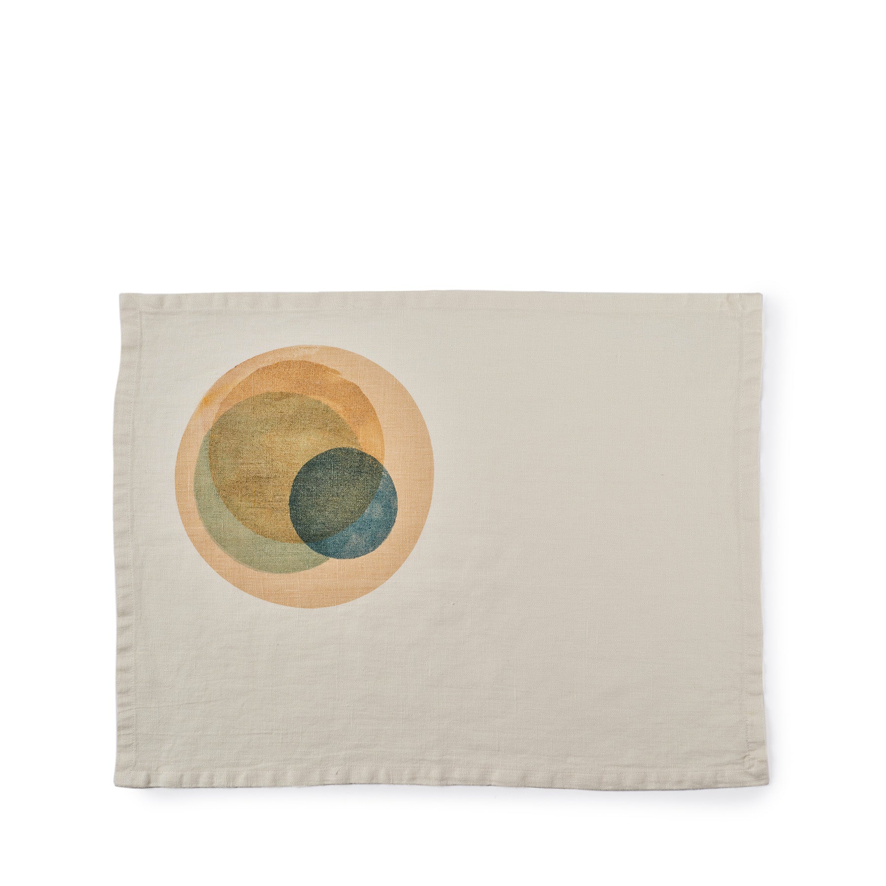 Premium Linen Placemats Set of 2 - Jade Green & Macchiato - Eco-Friendly Table Mats for Dining, Kitchen, or Party Decor - Washable & Durable Place Settings for Everyday Use or Special Occasions