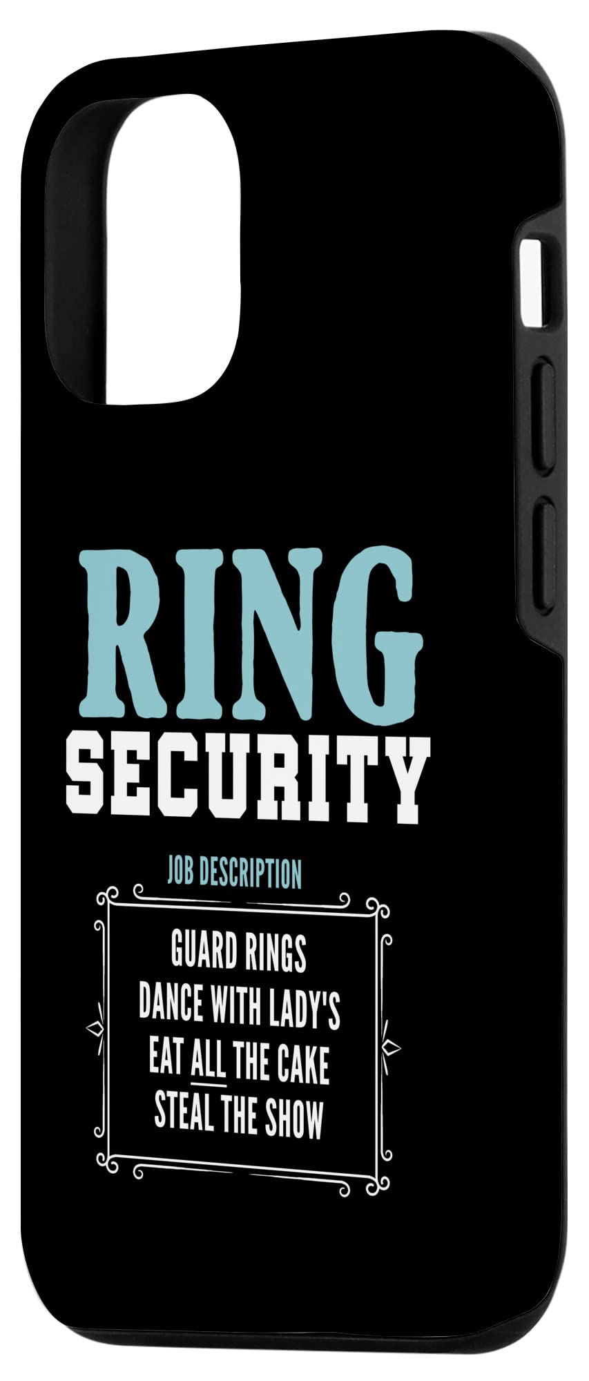 iPhone 12/12 Pro Cute Wedding Ring Bearer Phone Case - 