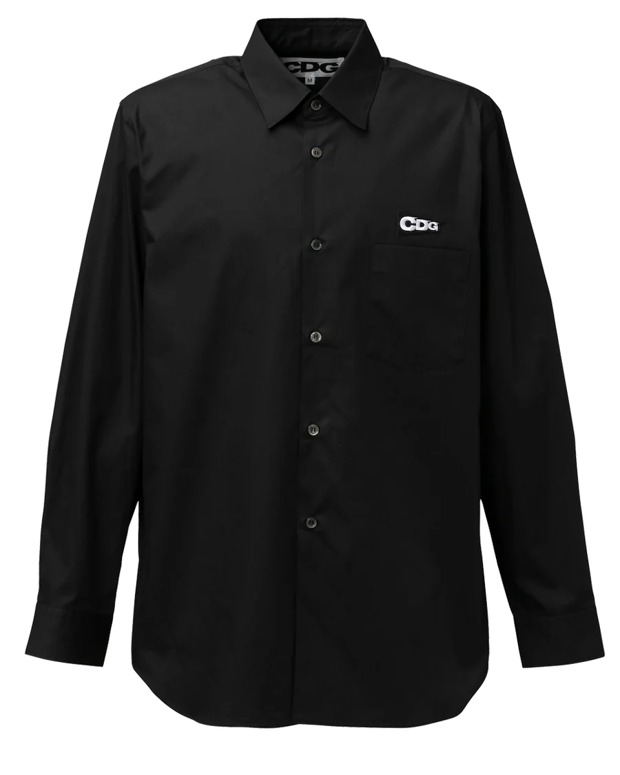 CDG Patch Plain Shirt - Preorder Now | Comfortable & Stylish Casual Wear for Men & Women | Perfect for Everyday Outfits & Street Fashion