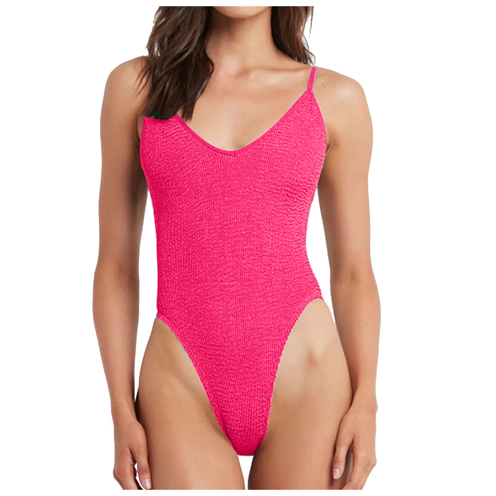High Waisted Bikini for Women - Sling Corset One Piece Beachwear for Swimming & Sunbathing