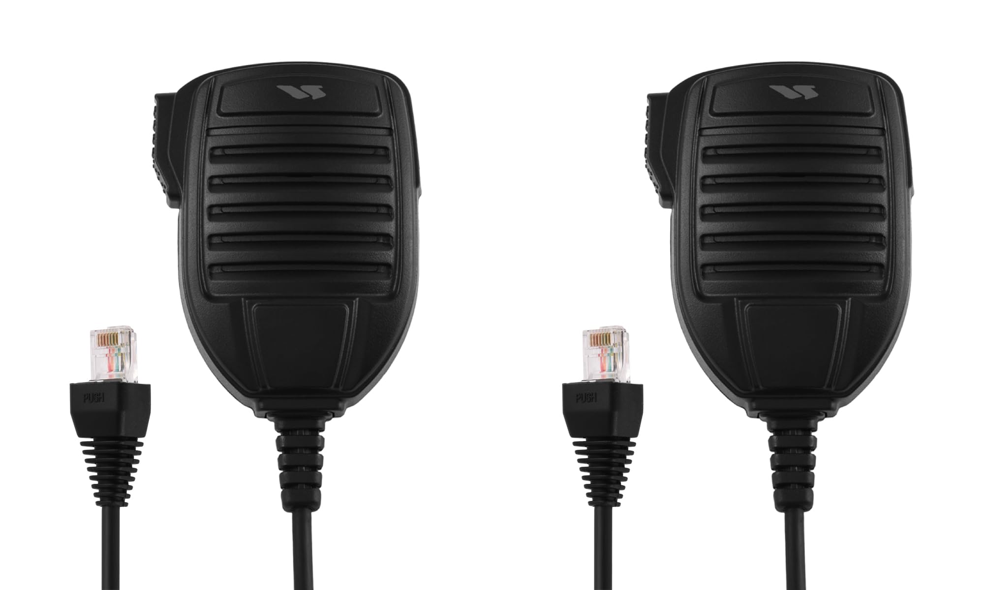 2 Pack MH-67A8J Handheld Speaker Microphone for Yaesu/Vertex Radio VX2500 VX2508 VX2208 VX2108 - 8 Pin Shoulder Mic with Portable Speaker for Outdoor Communication, Public Safety & Emergency Response