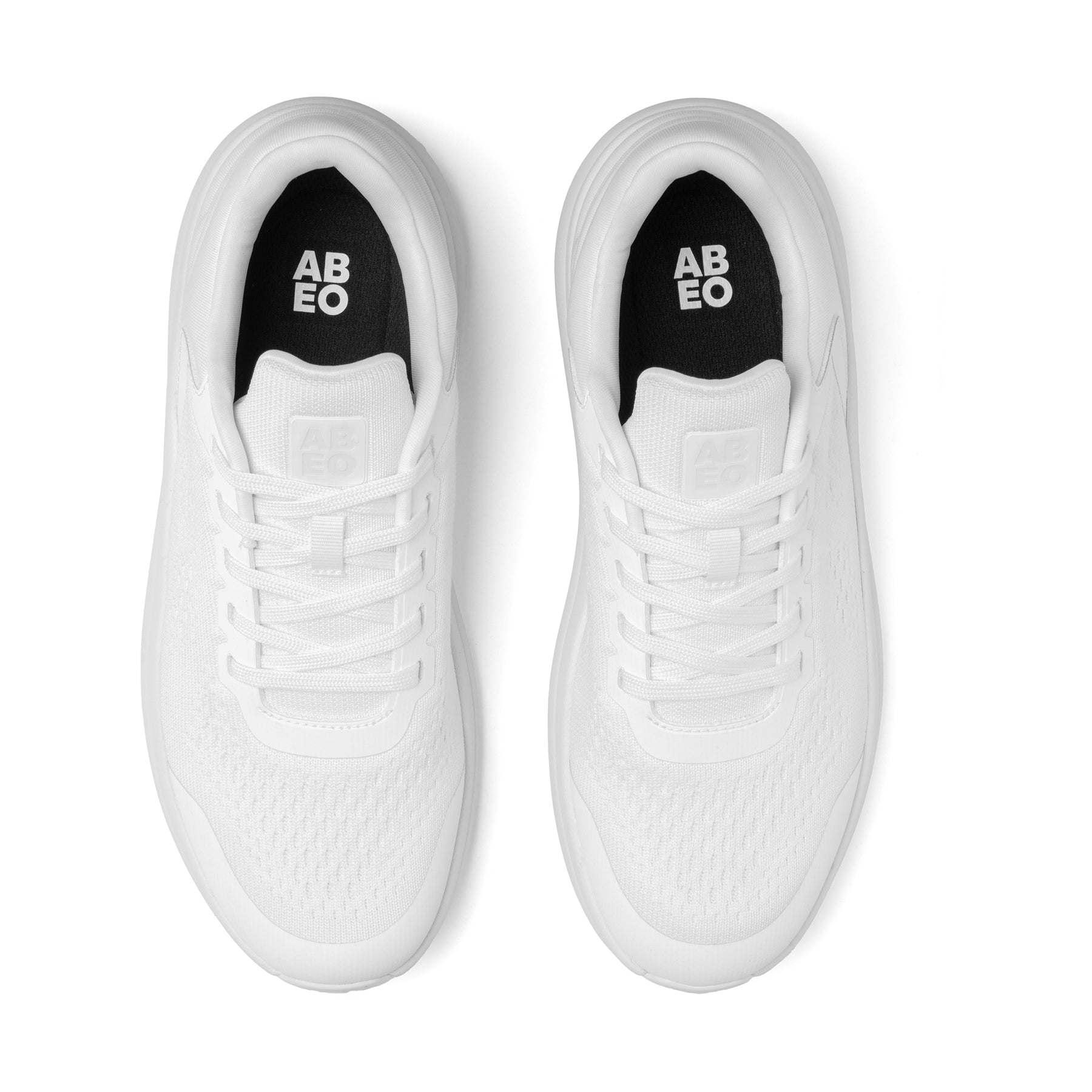 Abeo Mxv Quest Bright White Running Shoes - Lightweight & Breathable for Men & Women - Perfect for Jogging, Gym Workouts & Daily Walking