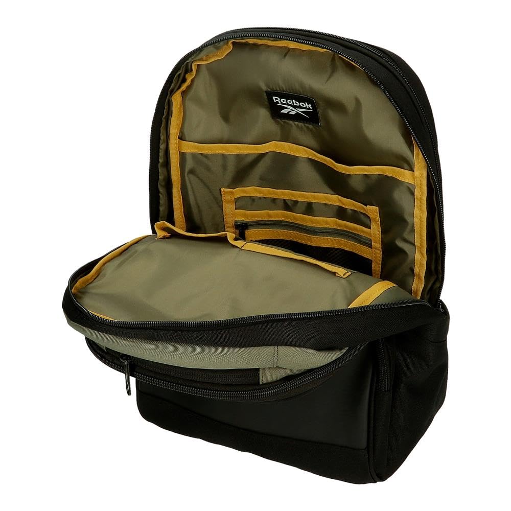 Reebok Hamilton Backpack - Green Laptop Backpack for Men & Women, Durable School & Travel Backpack with USB Charging Port | Perfect for College, Work, Gym & Outdoor Adventures