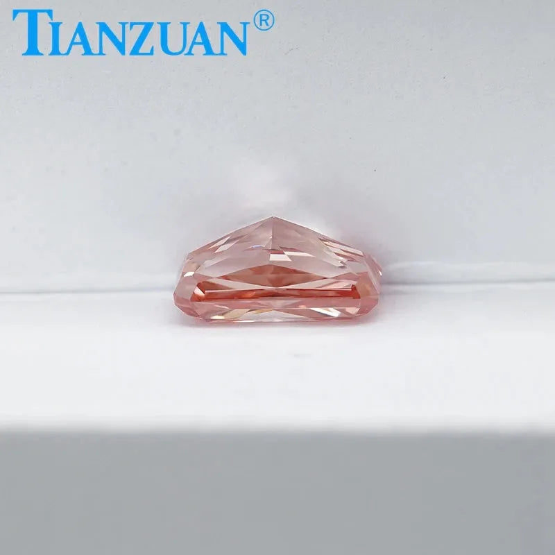 1.1CT Radiant Cut Lab-Grown CVD Diamond - Fancy Vivid Pink VVS2 Loose Gemstone with IGI Certification | Engagement Ring, Wedding Jewelry, Custom Pendant