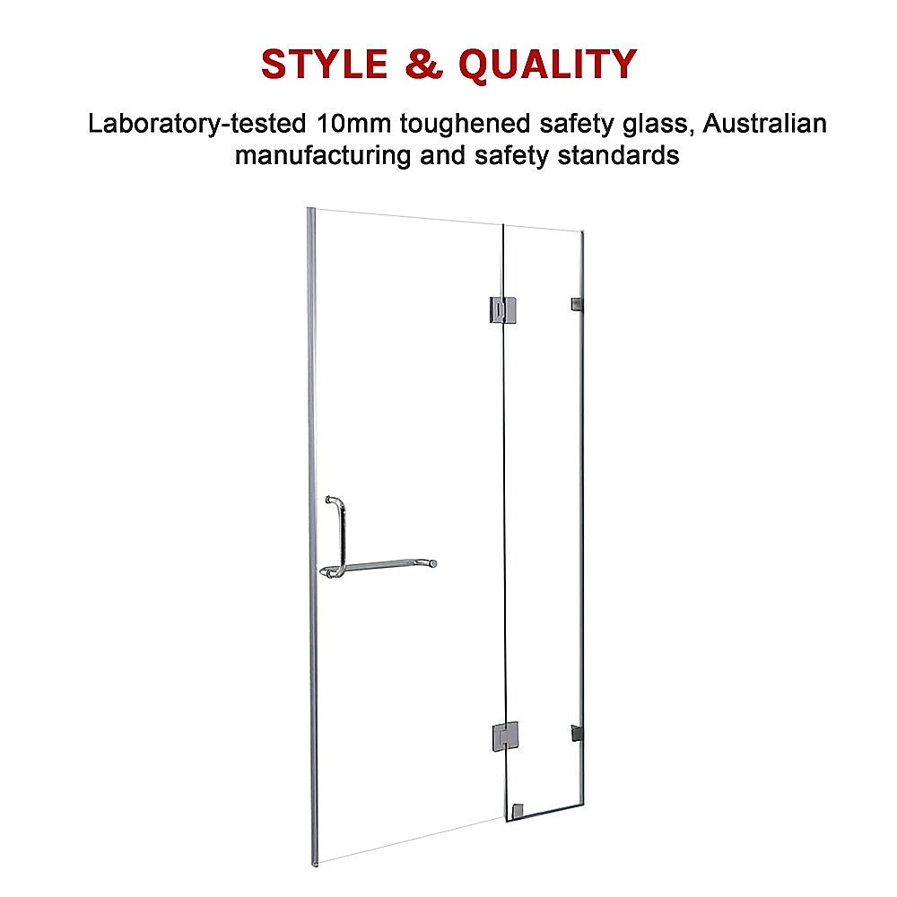 Frameless Shower Screen 10mm Glass 43