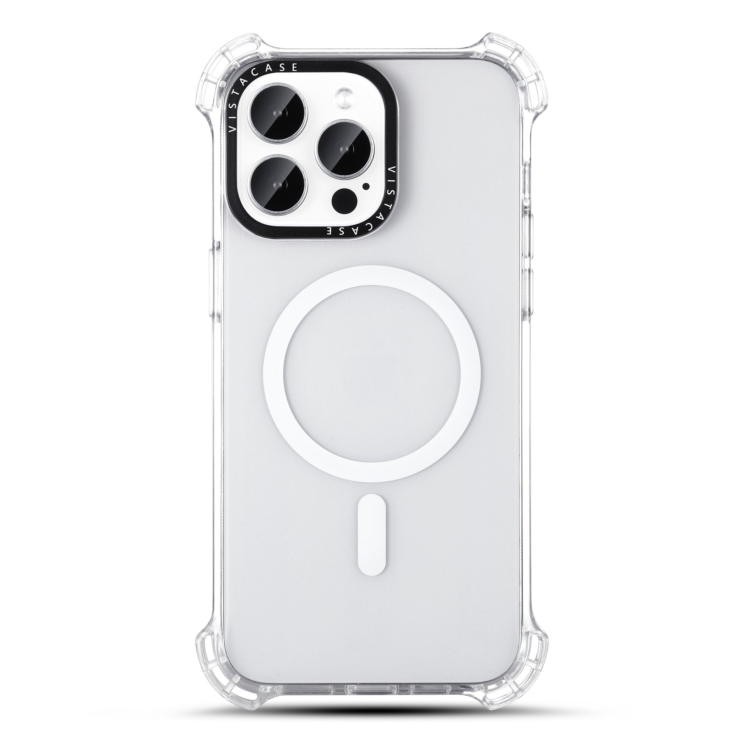 MagSafe Compatible iPhone Bumper Case - Shockproof & Slim Protective Cover for iPhone 13/14/15 Pro Max - Perfect for Daily Use, Travel & Outdoor Activities