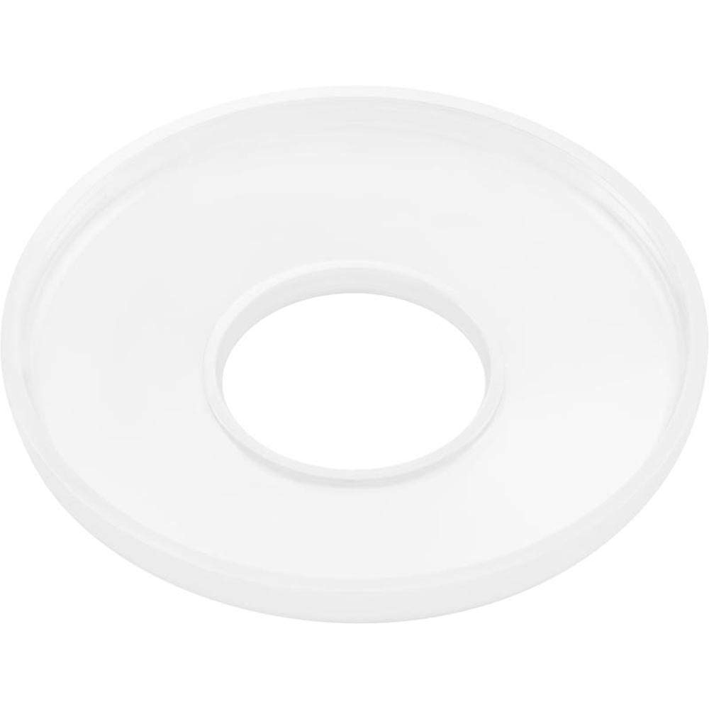 Custom Molded Cycolac Escutcheon - White for Electrical Panels