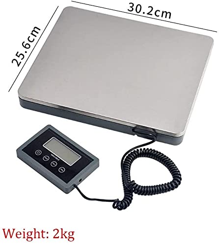 Smart Weigh Digital Luggage Scale - Heavy Duty 180kg/396lb Capacity Shipping & Postal Scale with Durable Stainless Steel Platform - Perfect for Air Travel, Post Office & Home Use