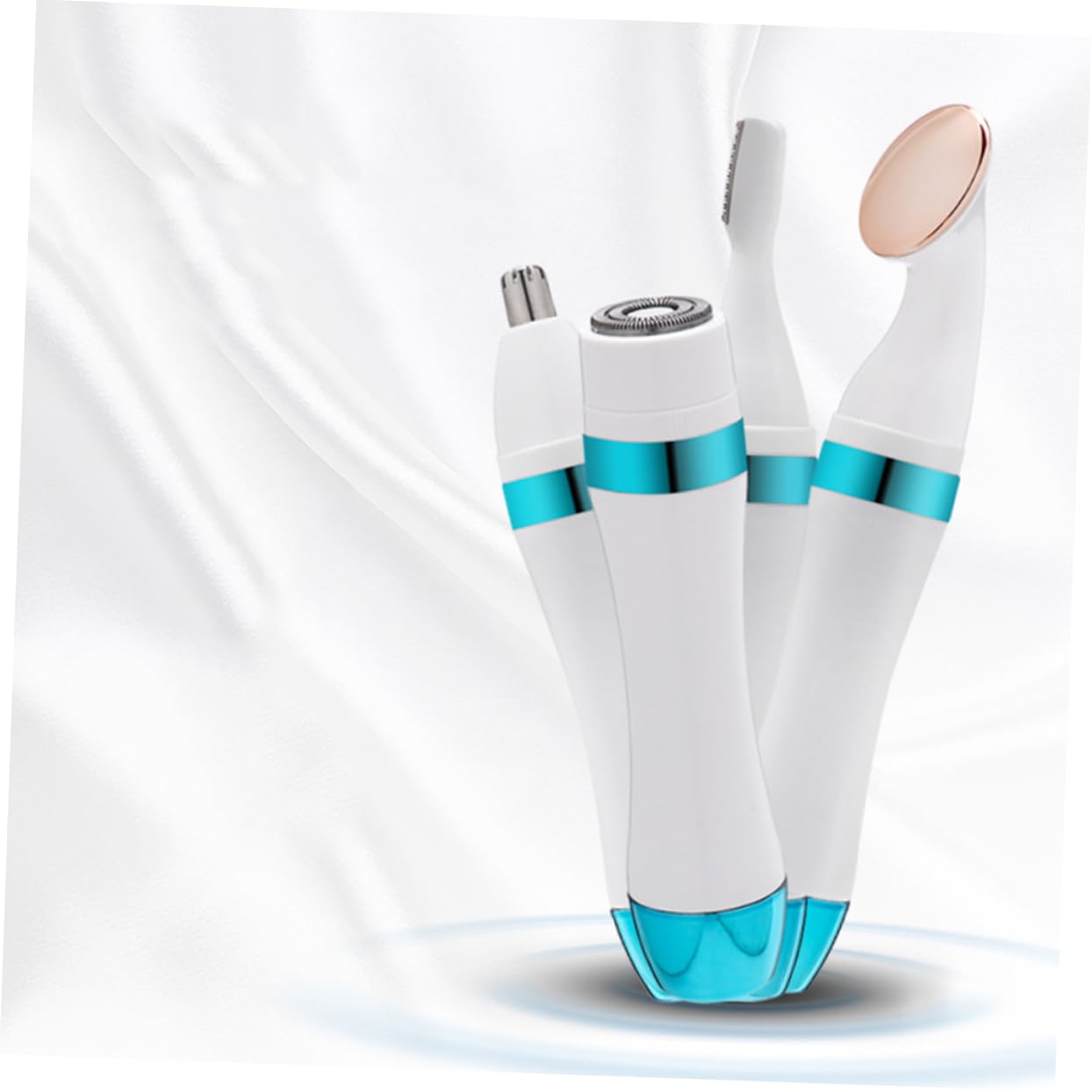 FOMIYES Women's Electric Facial Hair Remover - 4-in-1 Waterproof Body Hair Trimmer & Shaver for Smooth Skin - Perfect for Travel, Bikini Line, Legs & Underarms