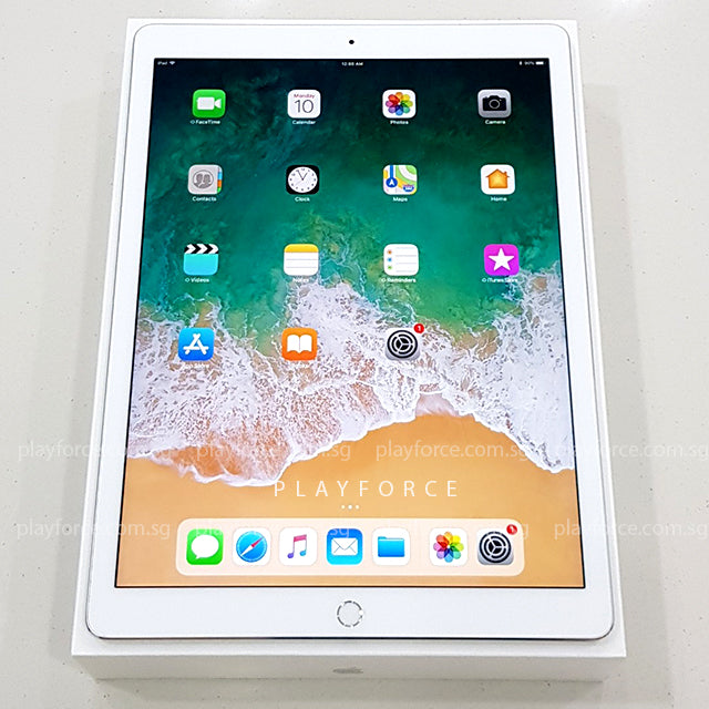 Apple iPad Pro 12.9-inch 2nd Generation (64GB, Wi-Fi + Cellular, Silver) - Fast Performance, Stunning Display for Work, Study & Creative Projects